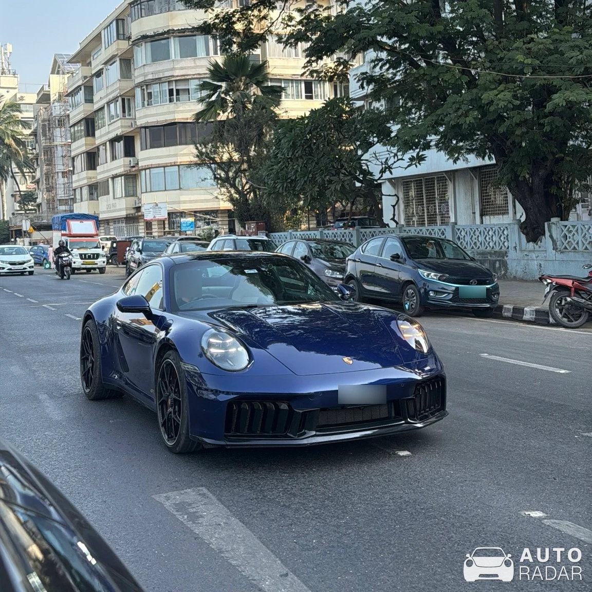 Porsche 992 Carrera 4 GTS MkI spotted in Mumbai, India