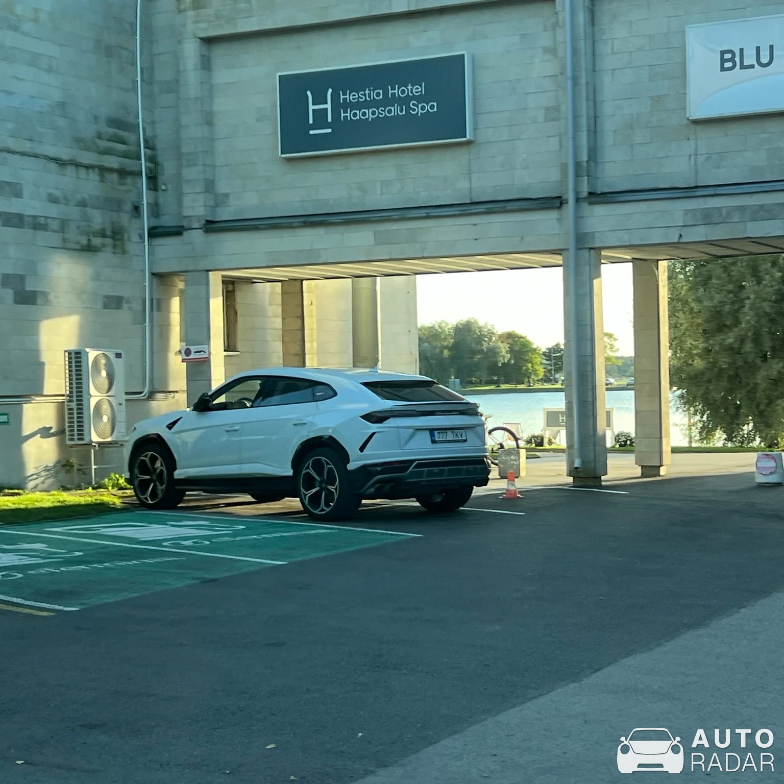 Lamborghini Urus spotted in Haapsalu