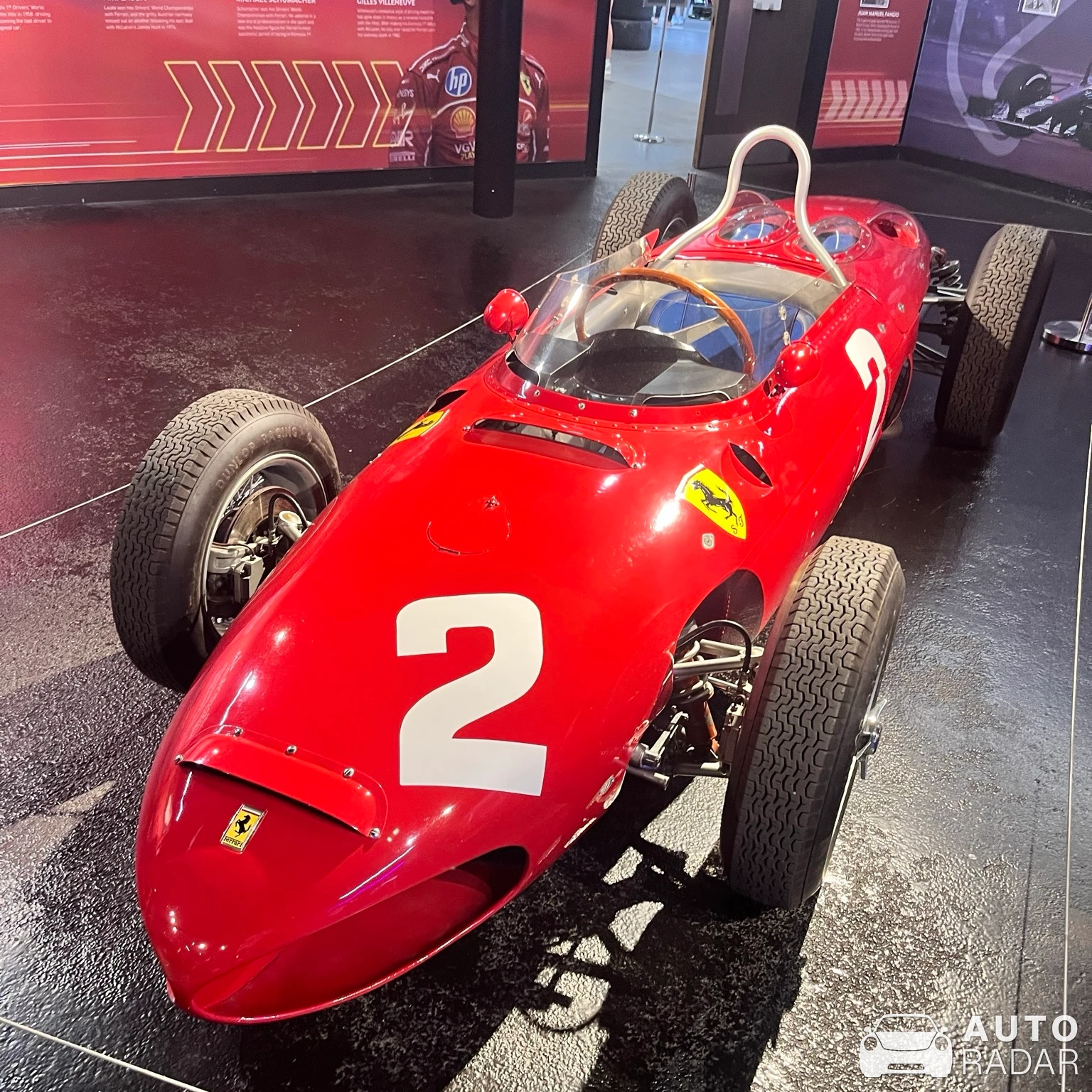 Ferrari 156 F1 spotted in Towcester