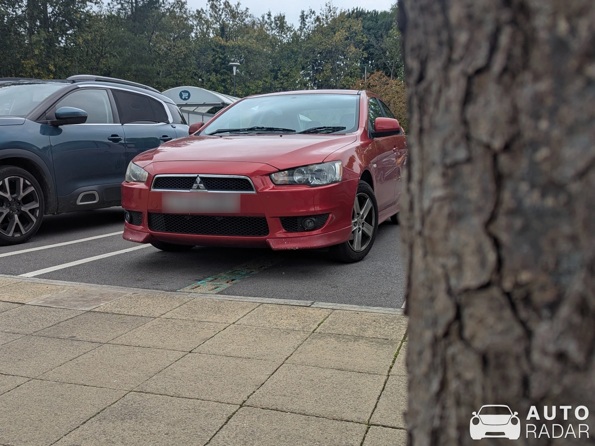 Mitsubishi Lancer OZ Rally spotted in Yeovil
