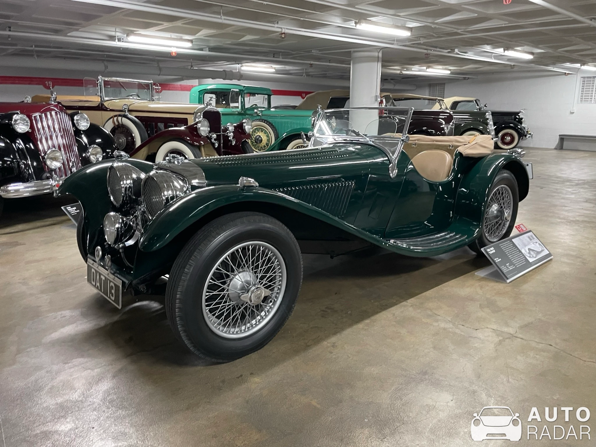 Jaguar SS 100 spotted in Los Angeles, United States