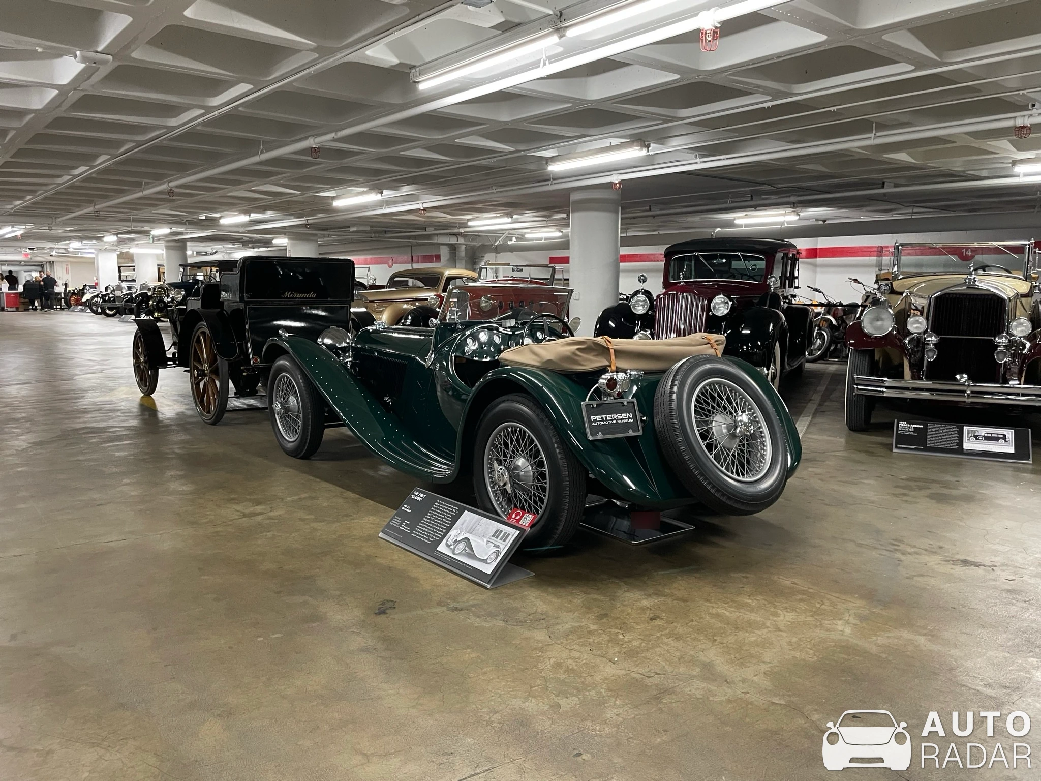 Jaguar SS 100 spotted in Los Angeles