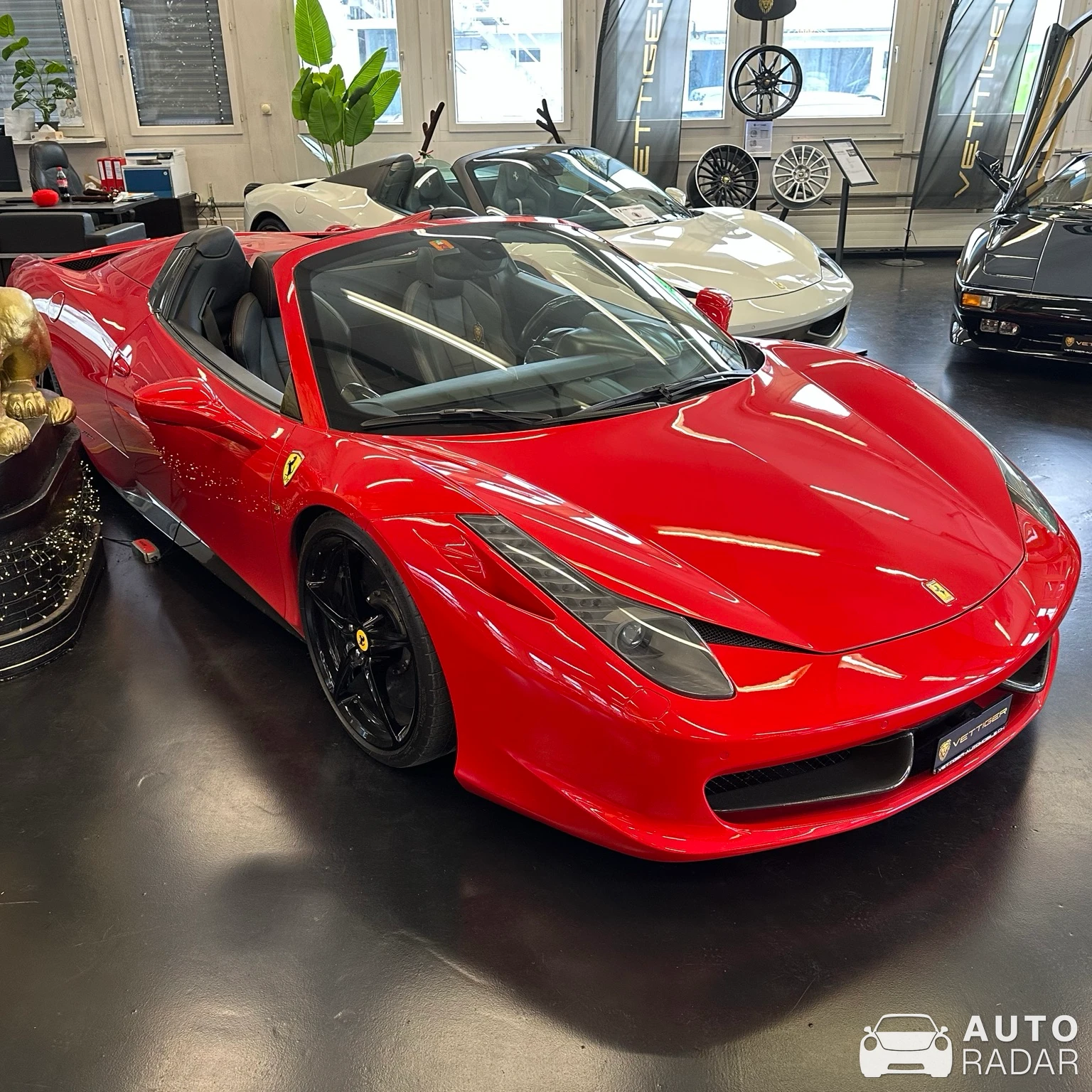 Ferrari 458 Spider spotted in Wetzikon, Schweiz