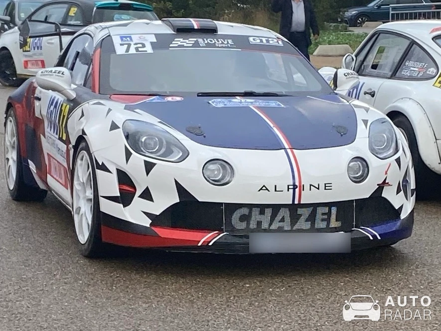 Alpine A110 Cup spotted in Montpellier