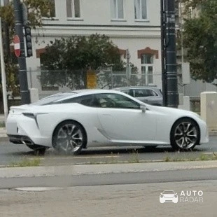 Lexus LC 500 spotted in Warszawa, Poland