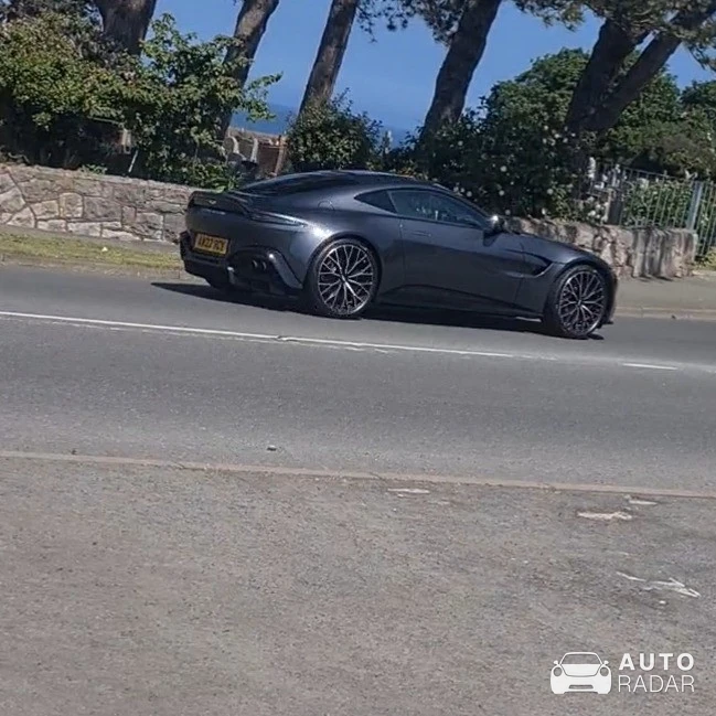 Aston Martin V8 Vantage 2018 British Edition spotted in Rhos on Sea