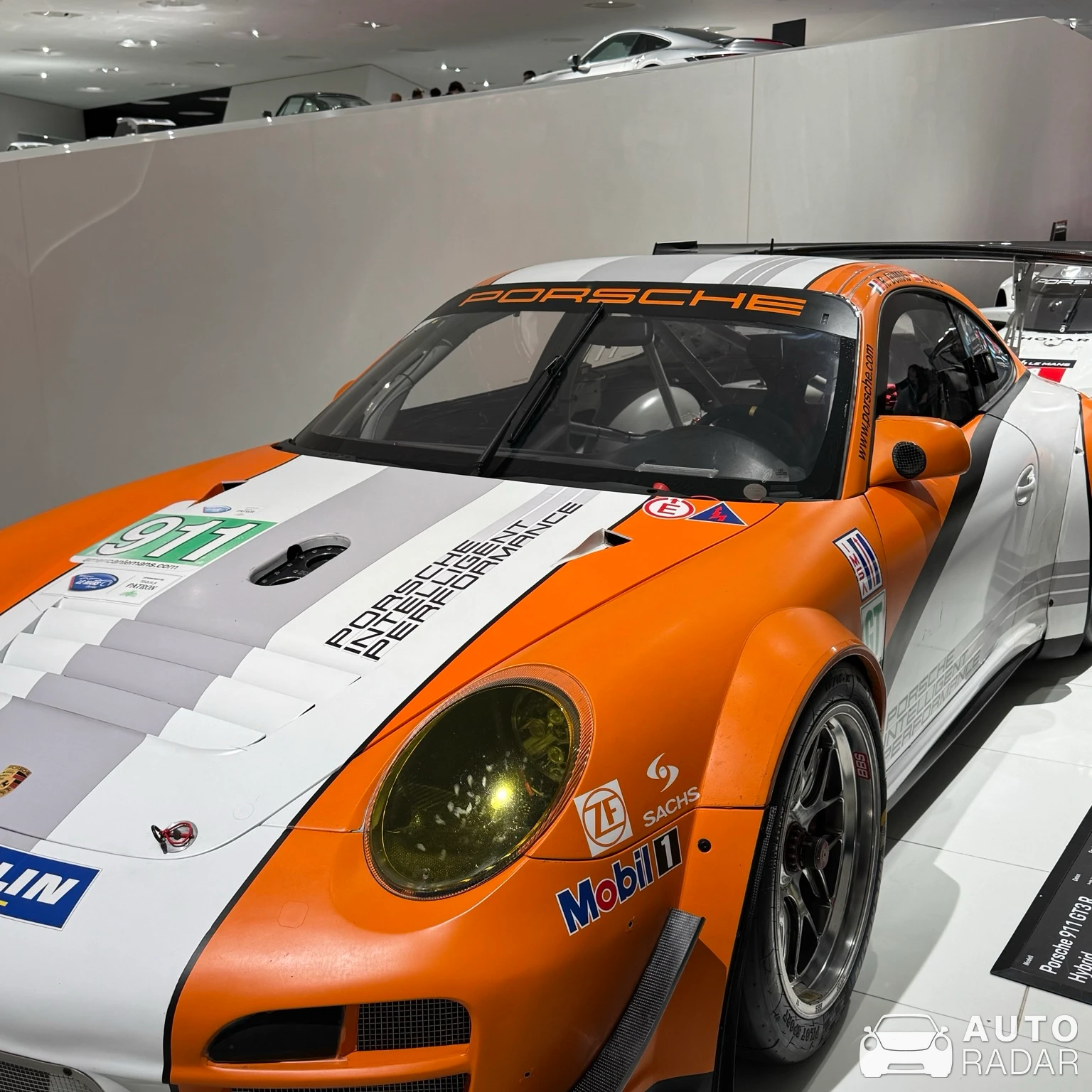 Porsche 997 GT3 R Hybrid spotted in Stuttgart