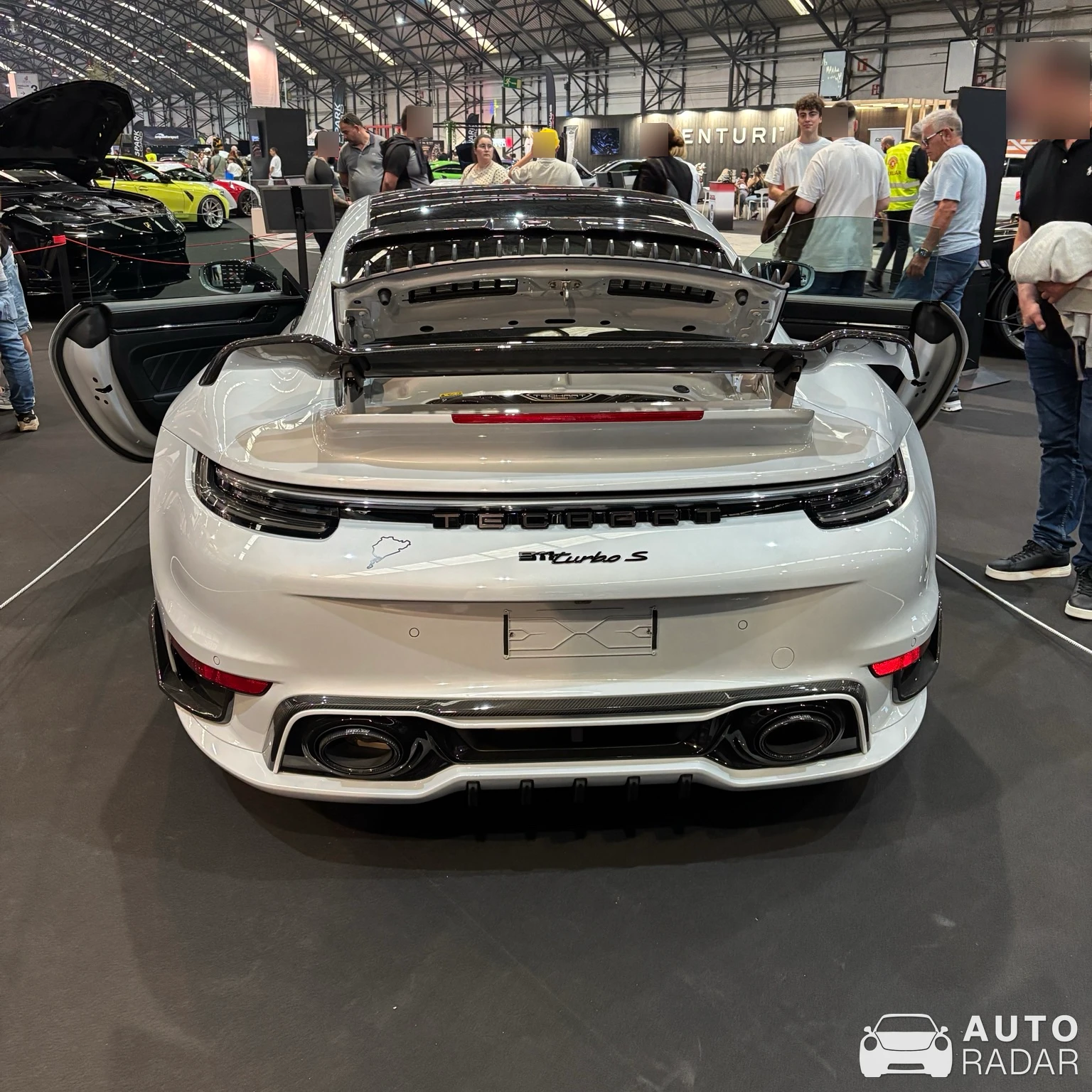 Porsche TechArt 992 Turbo S spotted in Vigo