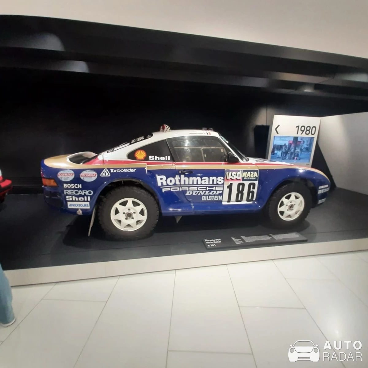 Porsche 959 Dakar spotted in Oradea