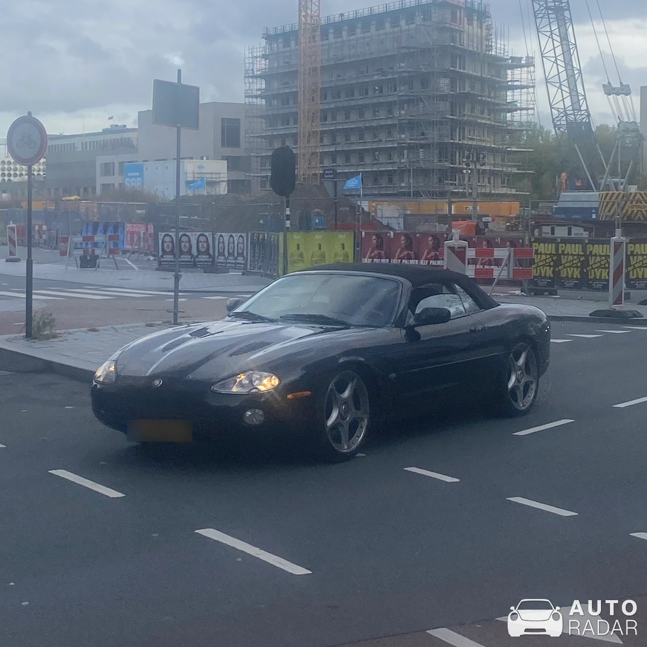 Jaguar XK Convertible spotted in Amsterdam