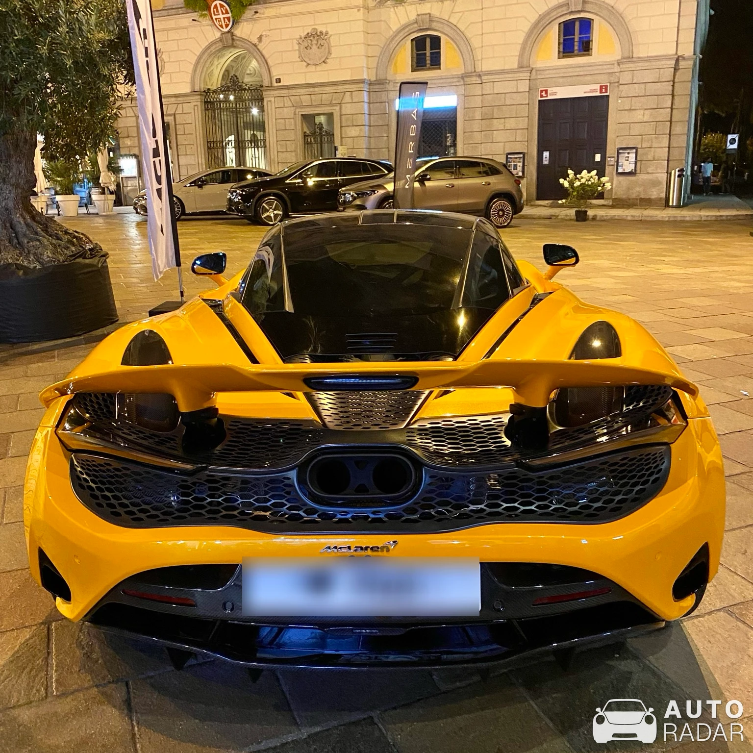 McLaren 750S spotted in Davos, Schweiz