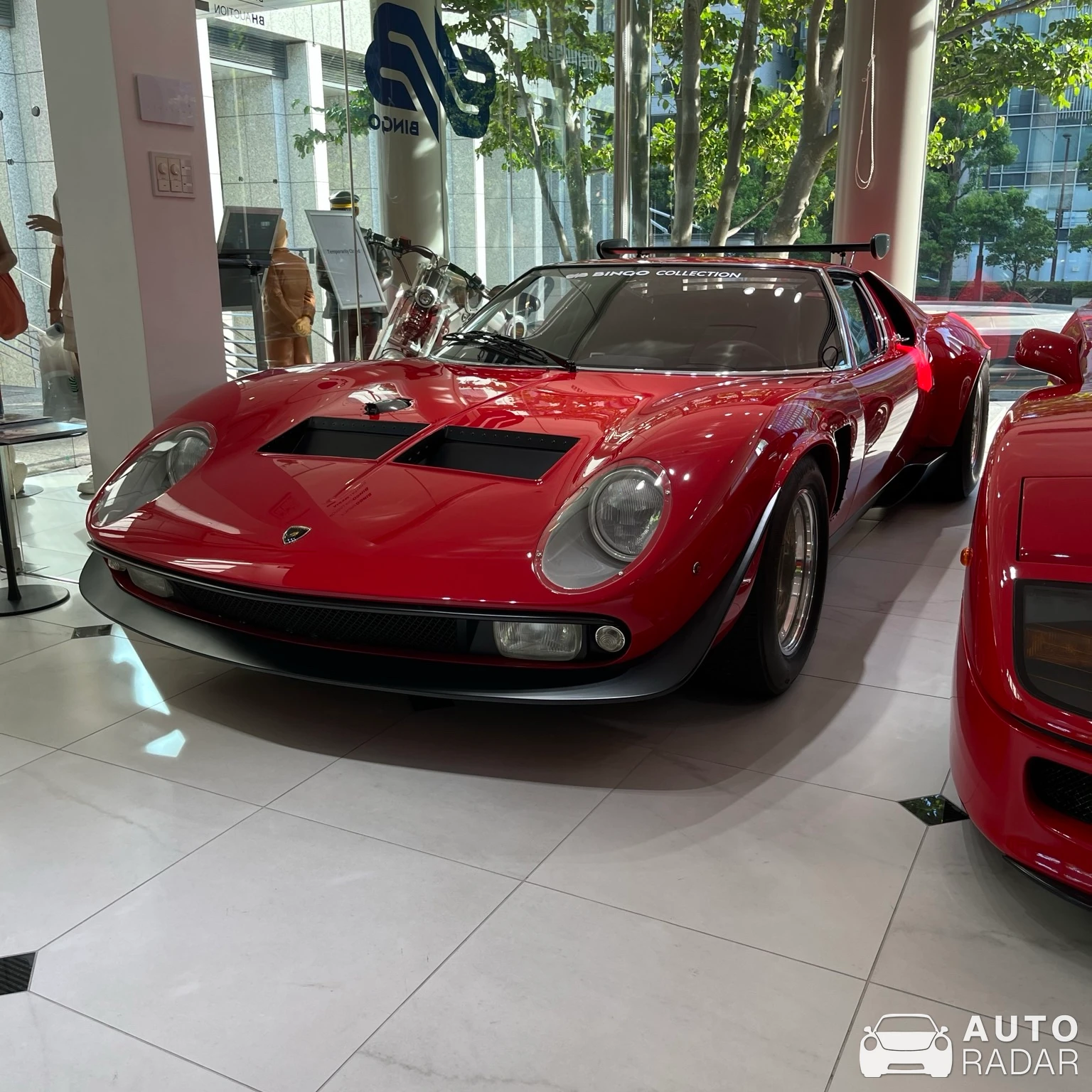 Lamborghini Miura SVR spotted in Chiyoda City