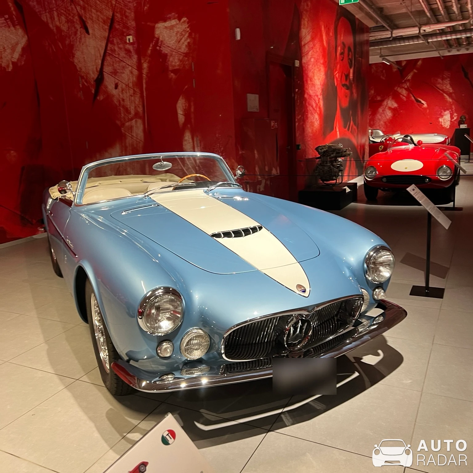 Maserati A6G 2000 GT spotted in Den Haag