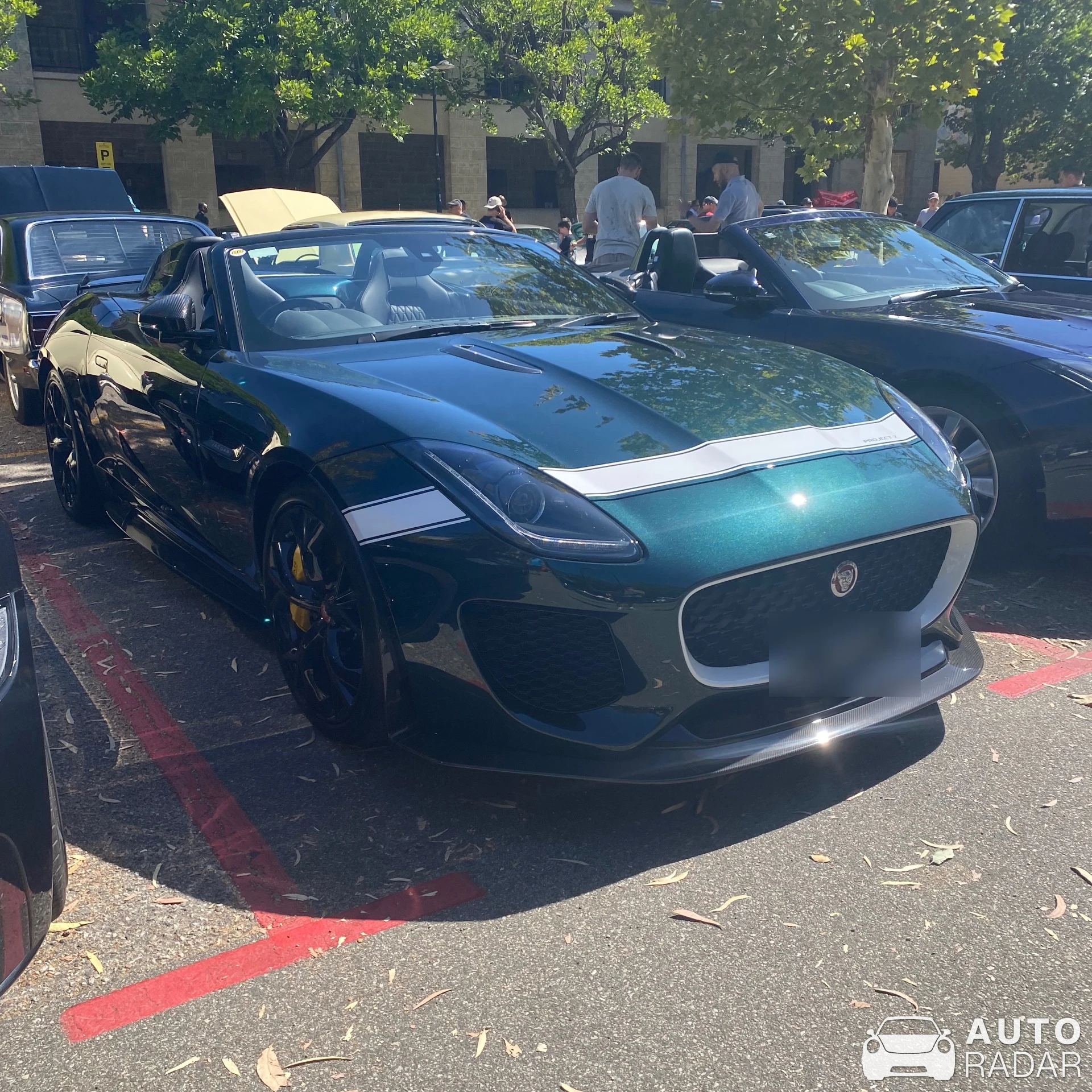 Jaguar F-Type Project 7 spotted in Crawley, Australia