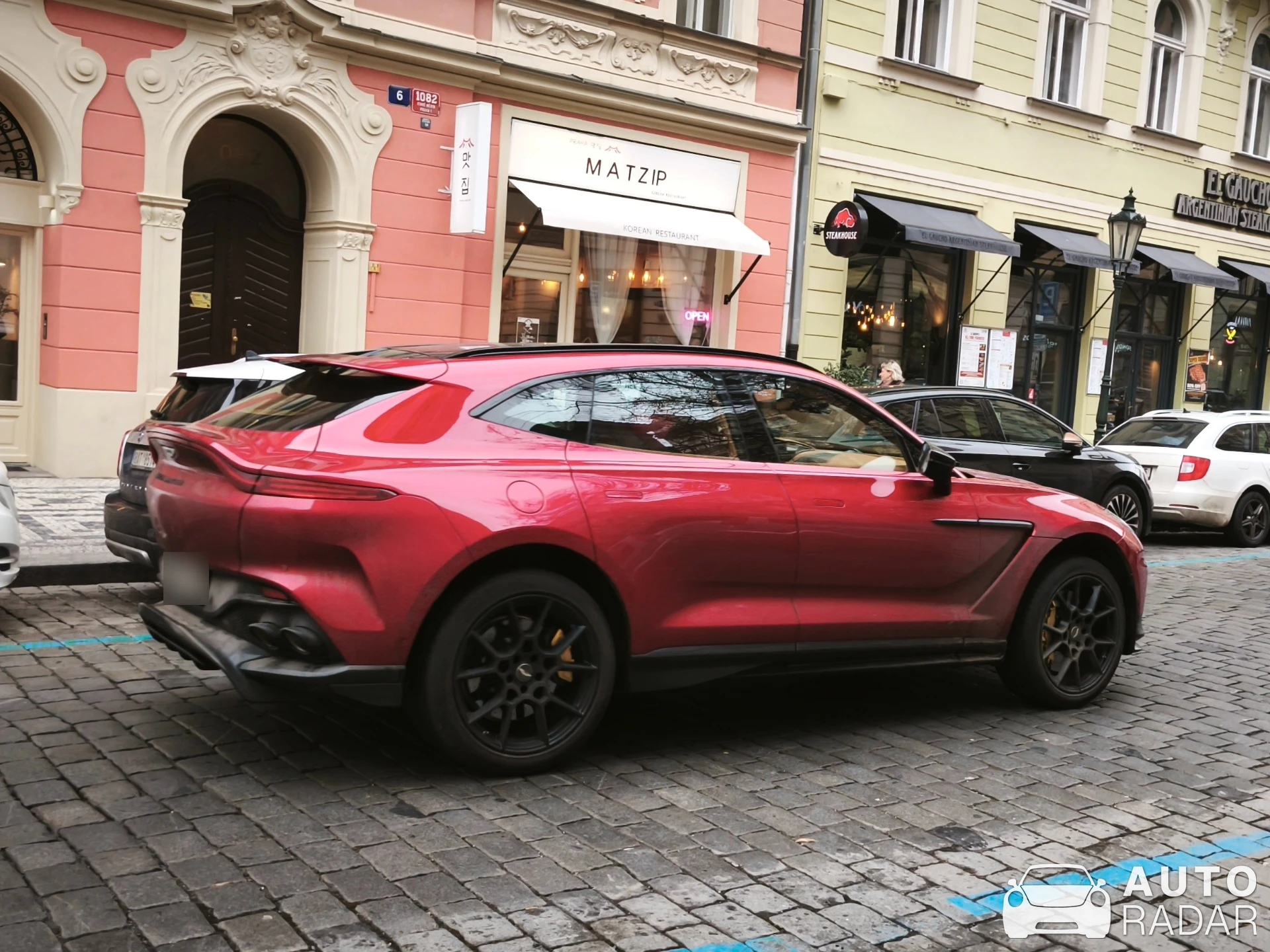Aston Martin DBX707 spotted in Praha, Czech Republic