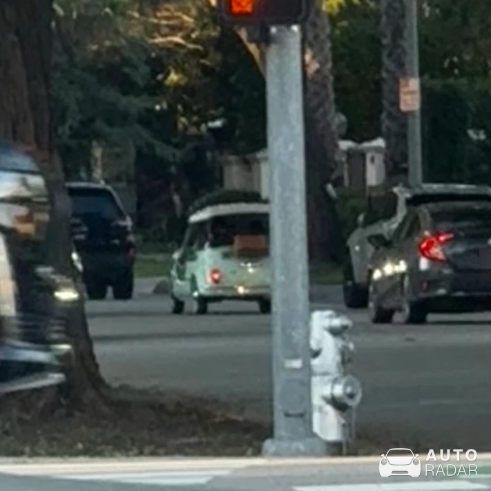 Fiat 500 Jolly spotted in Beverly Hills, United States