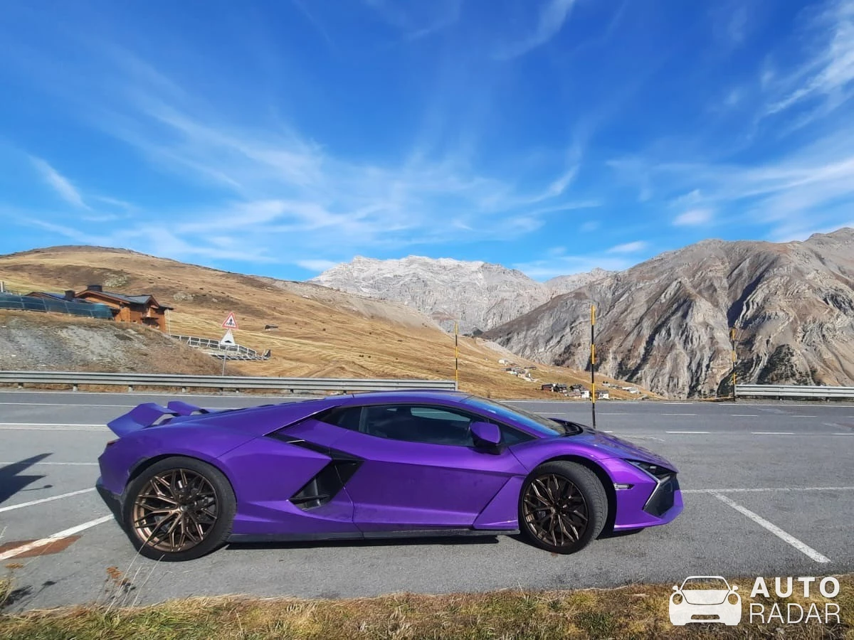 Lamborghini Revuelto spotted in Livigno, Italy