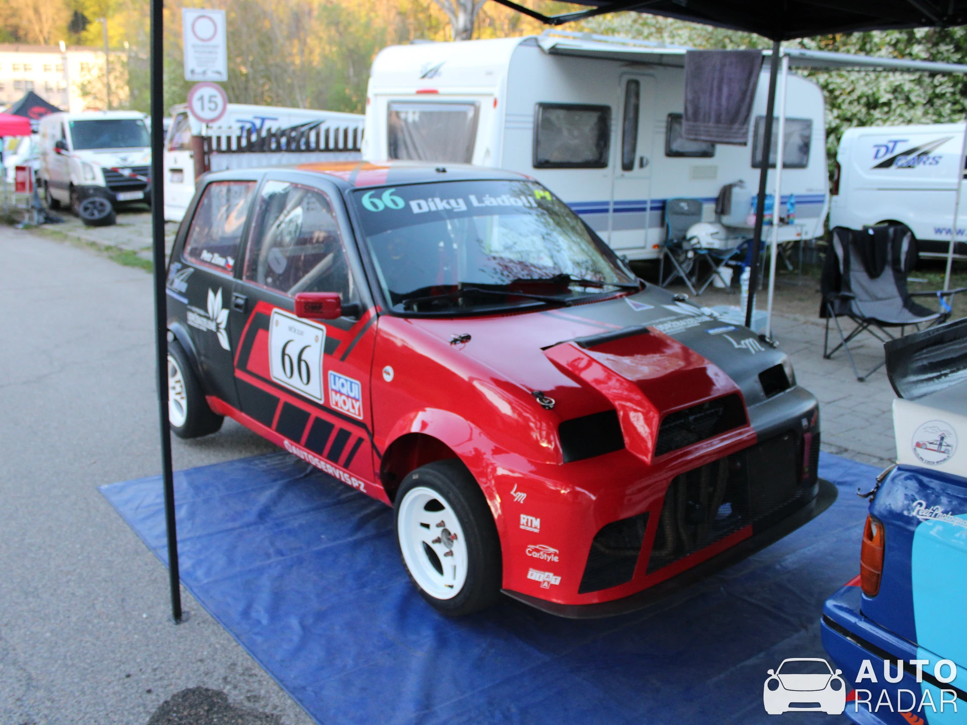 Fiat Cinquecento spotted in Náměšť nad Oslavou