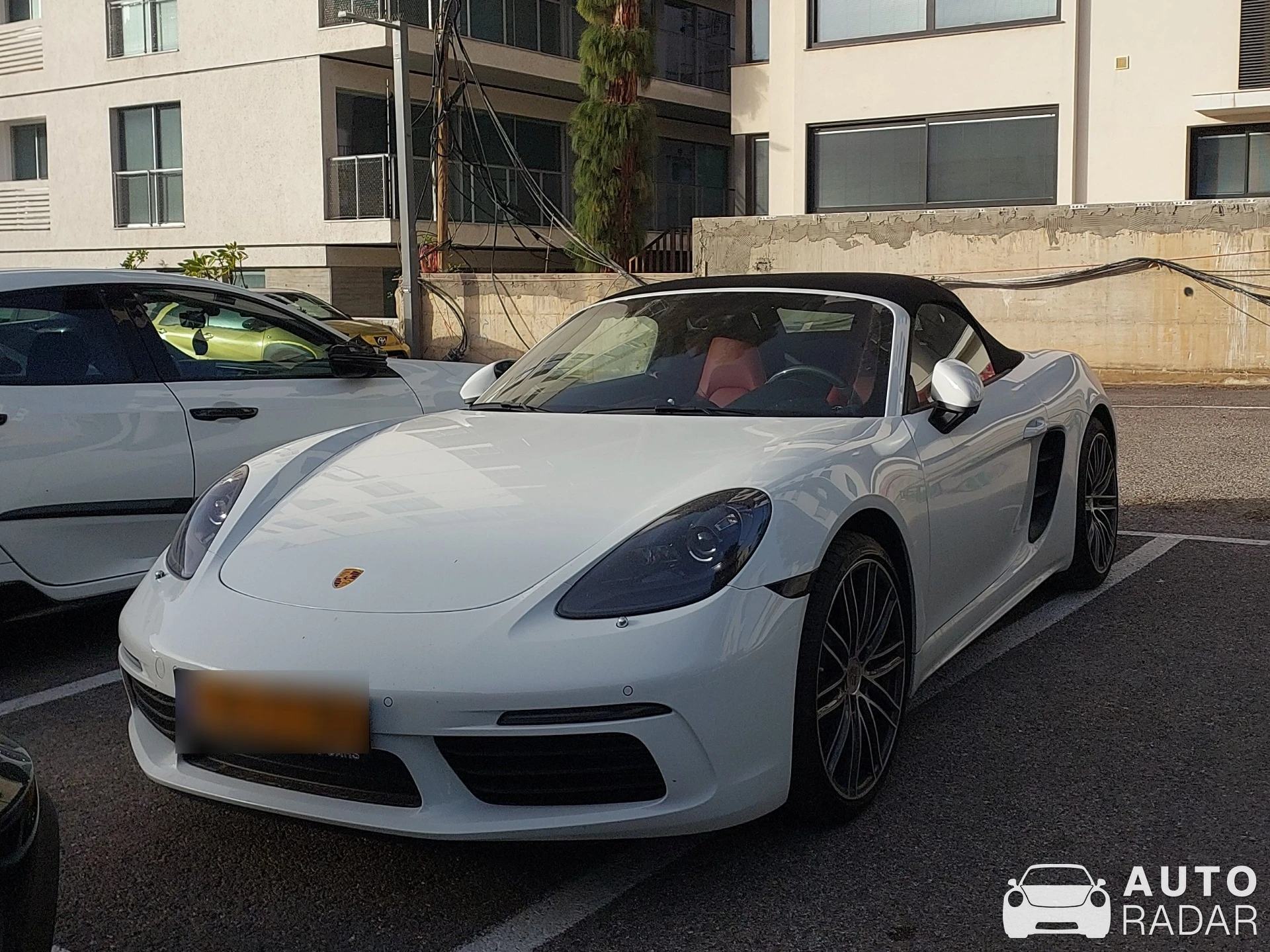 Porsche 718 Boxster S spotted in , Israel