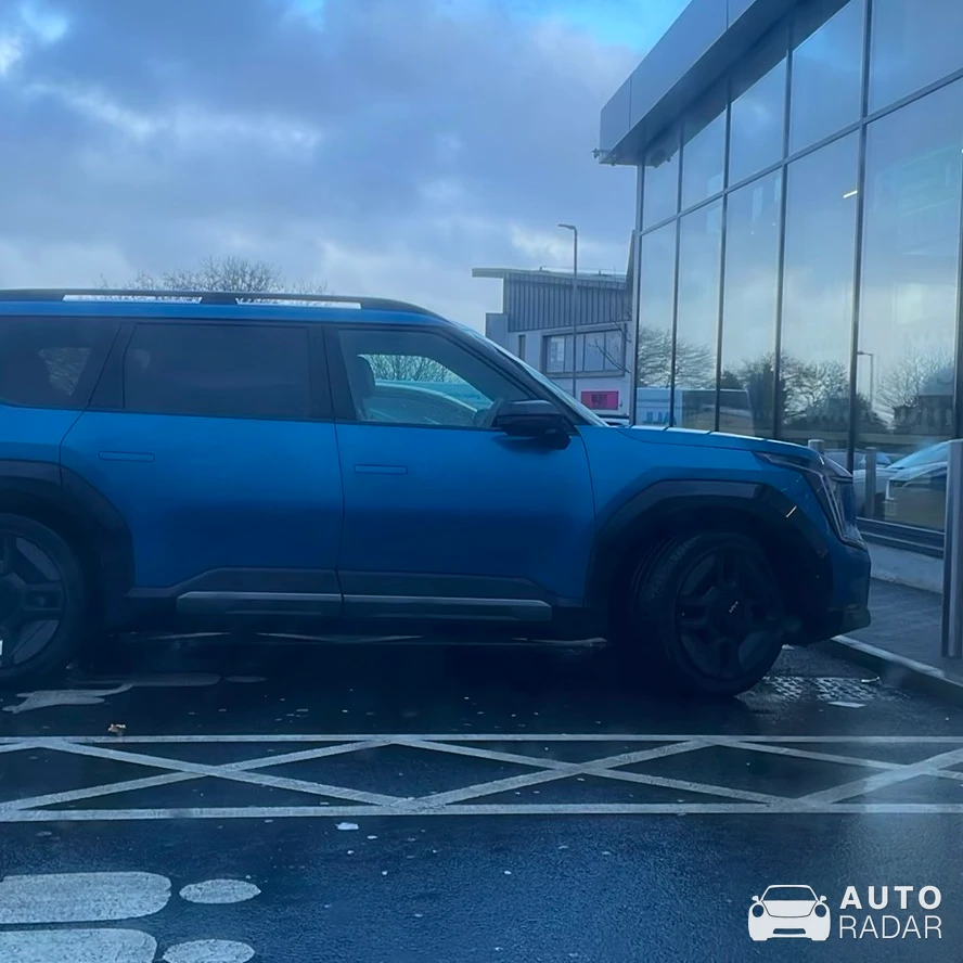 Kia EV9 spotted in Greystones