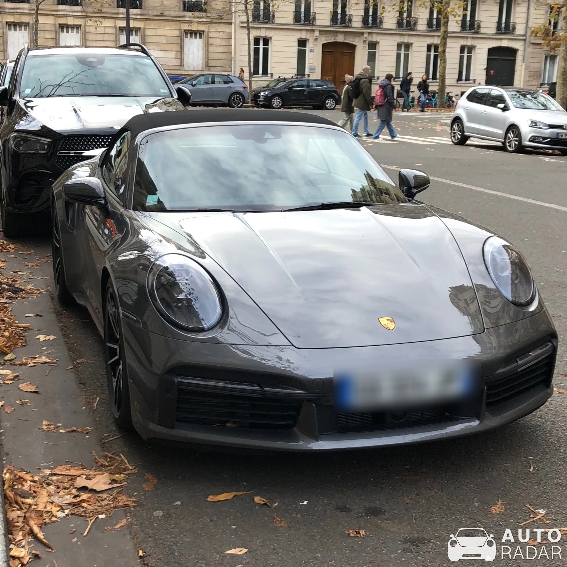 Porsche 992 Turbo S Cabriolet MkI spotted in Paris, France