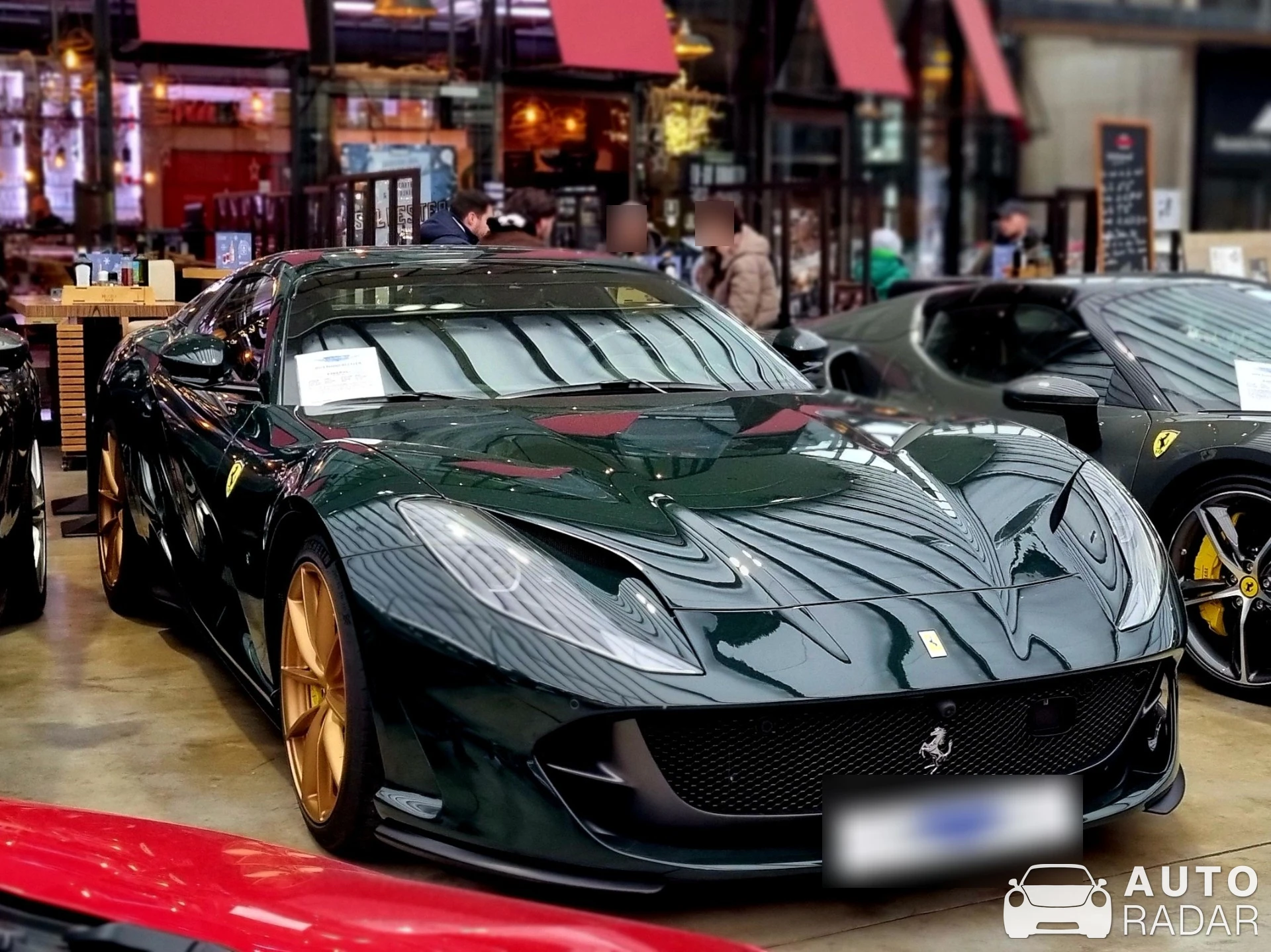 Ferrari 812 GTS spotted in Düsseldorf, Germany