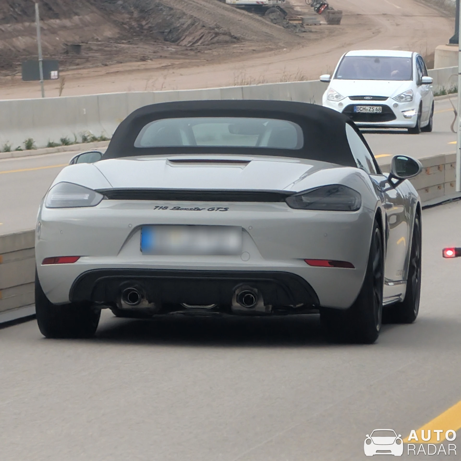 Porsche 718 Boxster GTS spotted in Schnelldorf, Deutschland