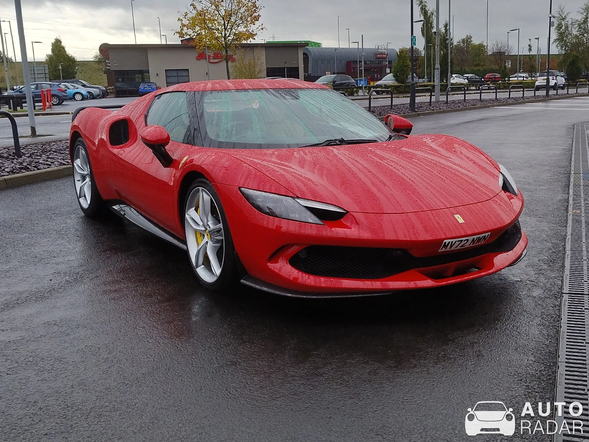 Ferrari 296 GTB spotted in Renfrewshire, United Kingdom
