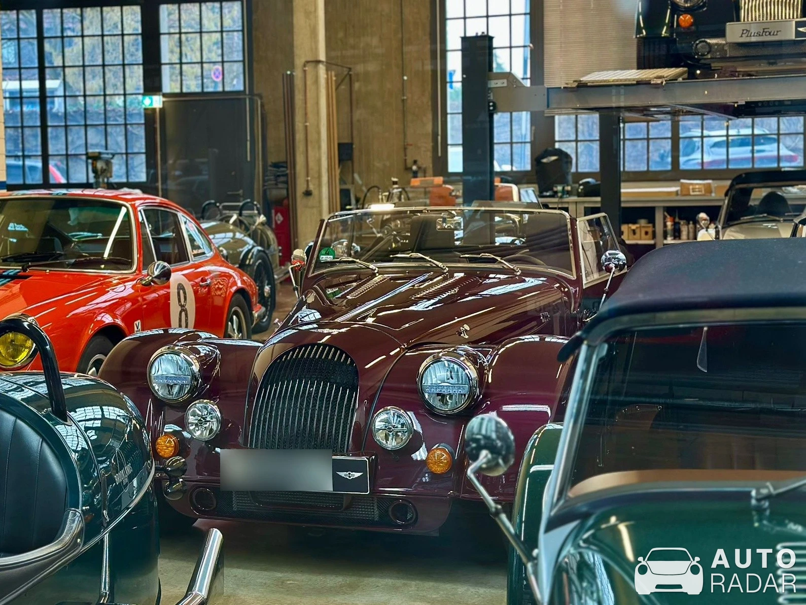 Morgan Plus 6 spotted in Düsseldorf