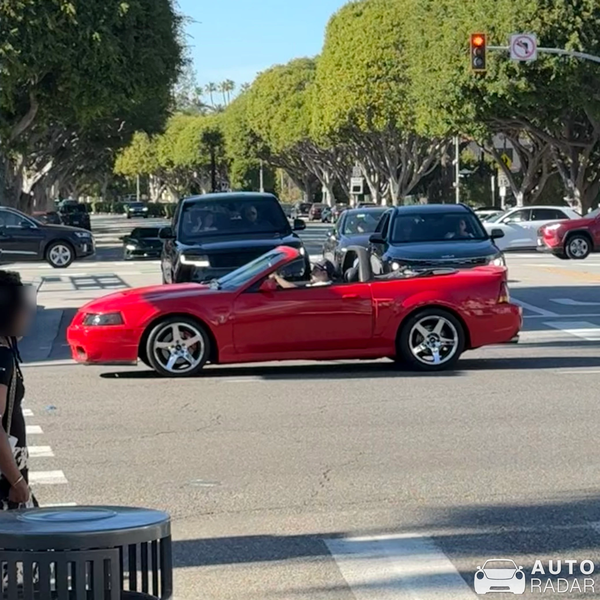 Ford SVT Mustang Cobra Convertible spotted in Beverly Hills