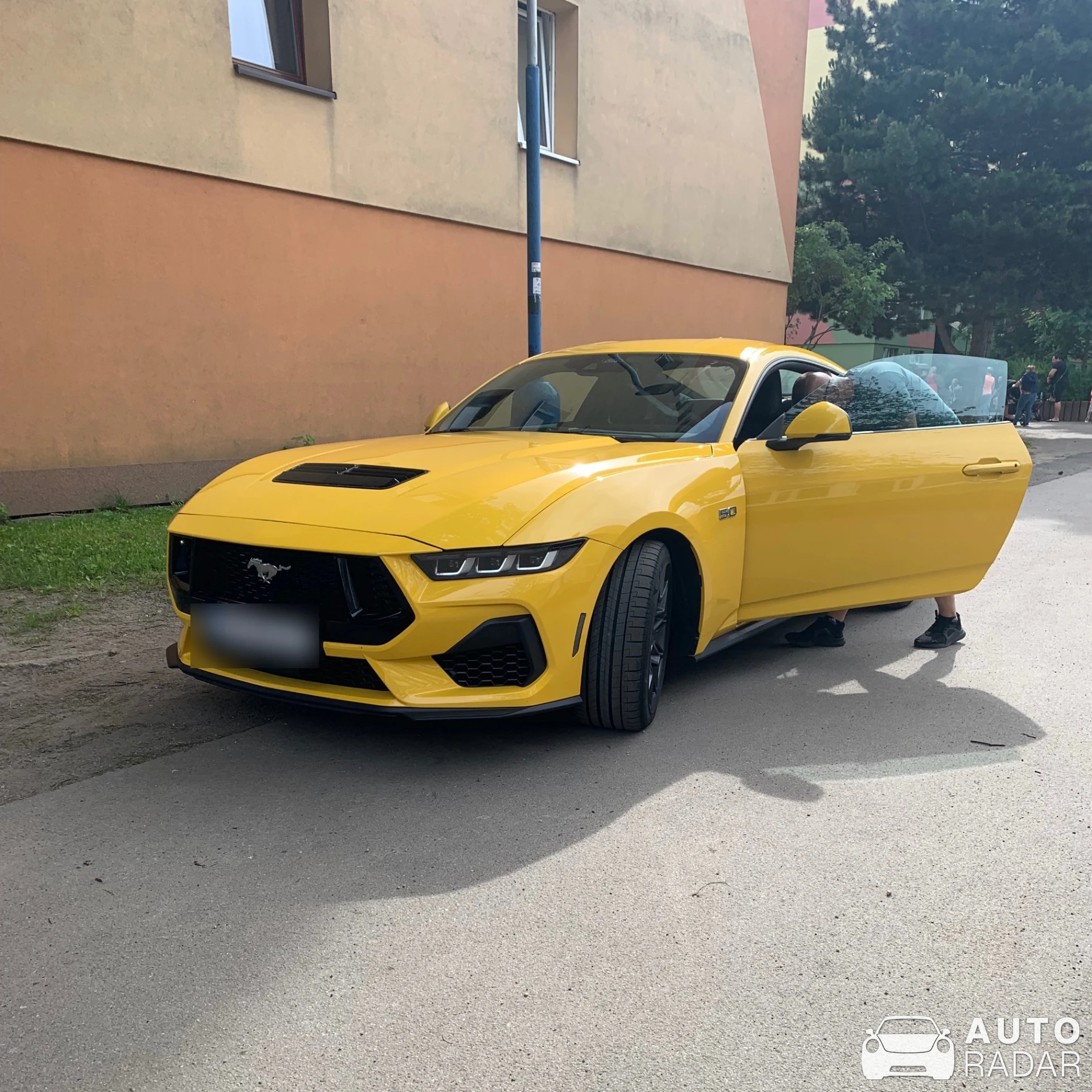 Ford Mustang GT 2024 spotted in Poprad, Slovakia
