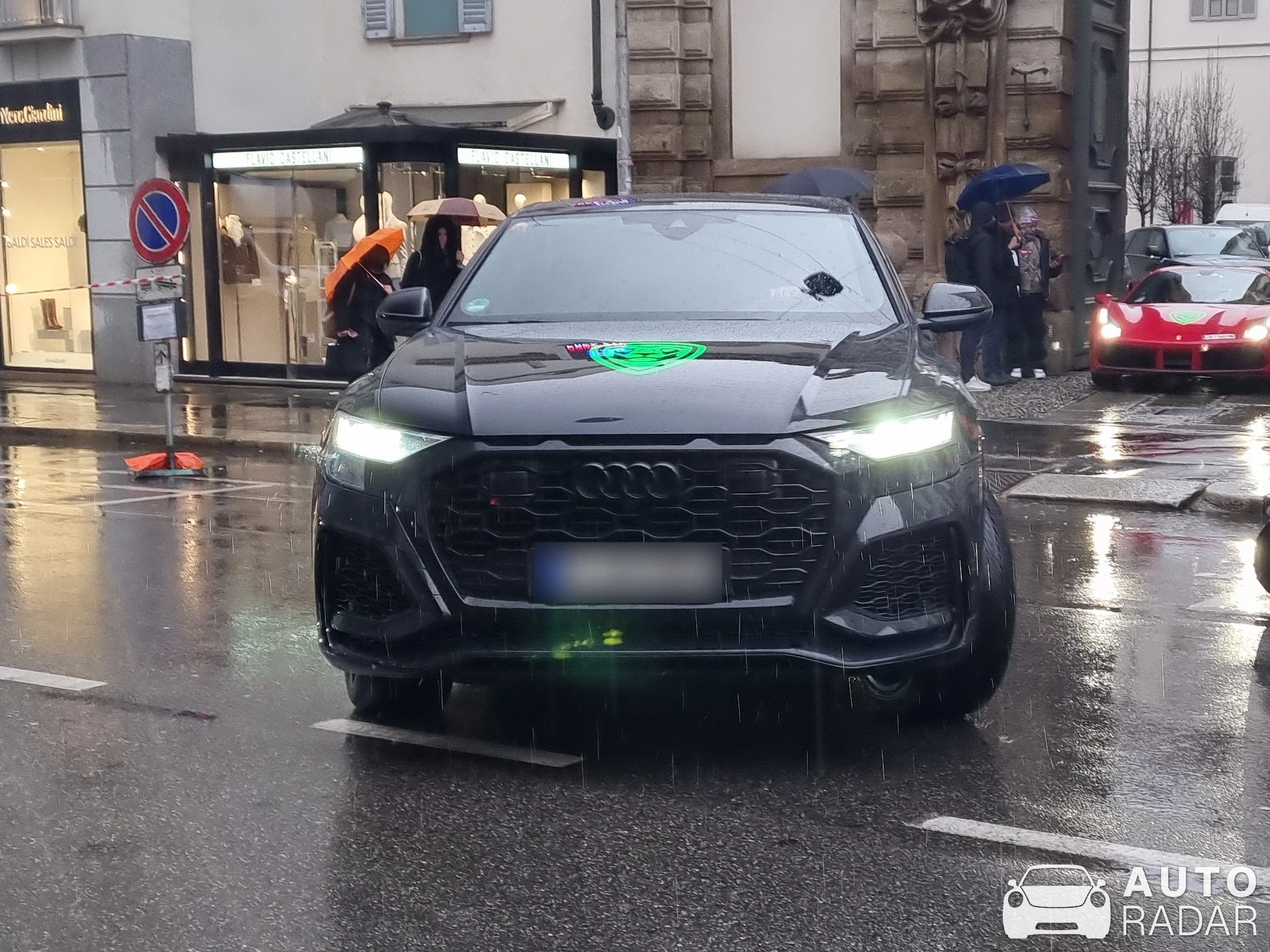 Audi RS Q8 spotted in Milano, Italy