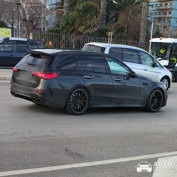 Mercedes-AMG C 63 S E-Performance Estate S206 spotted in Bari, Italia