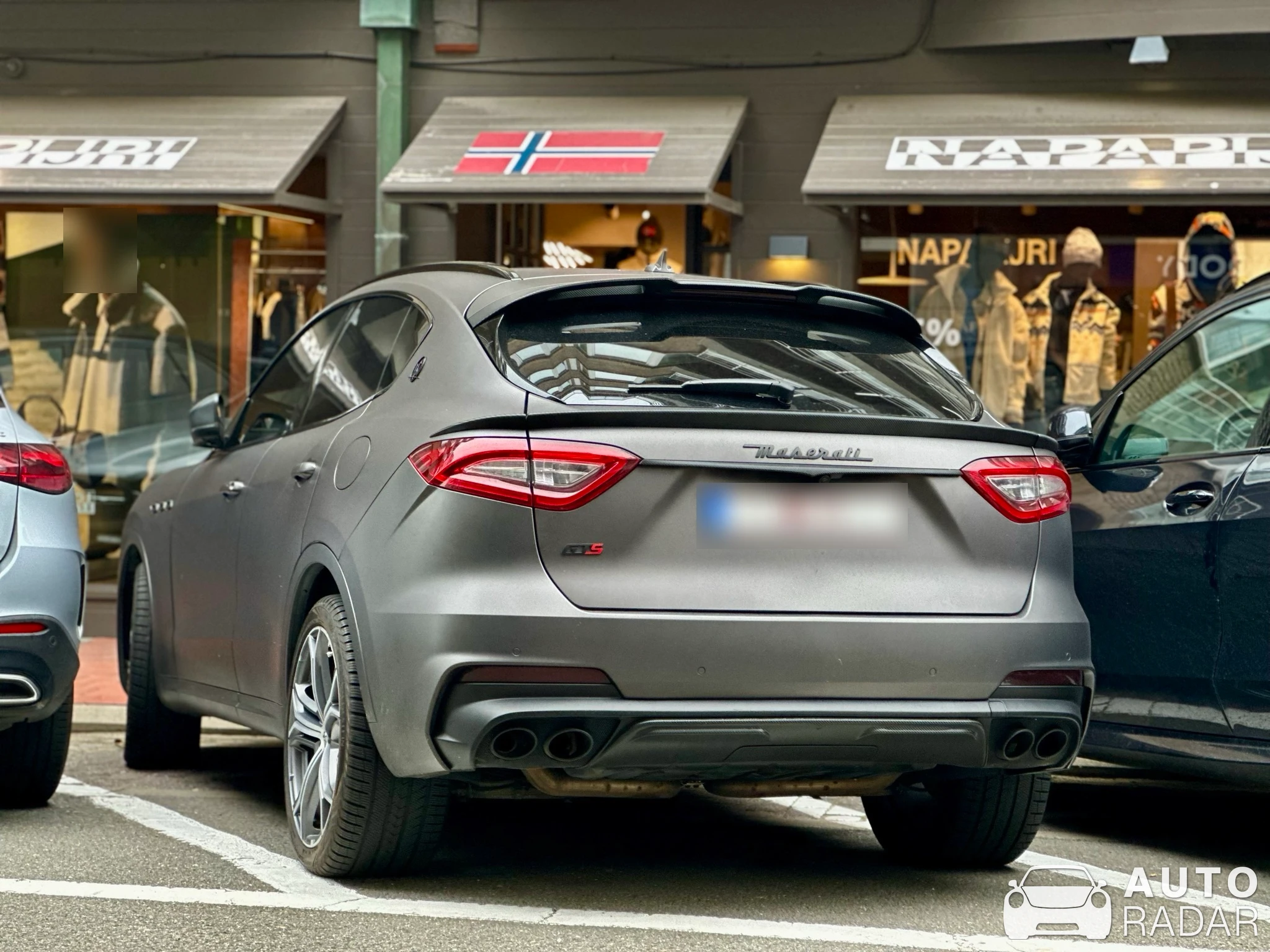 Maserati Levante GTS Novitec Tridente Esteso spotted in Knokke-Heist