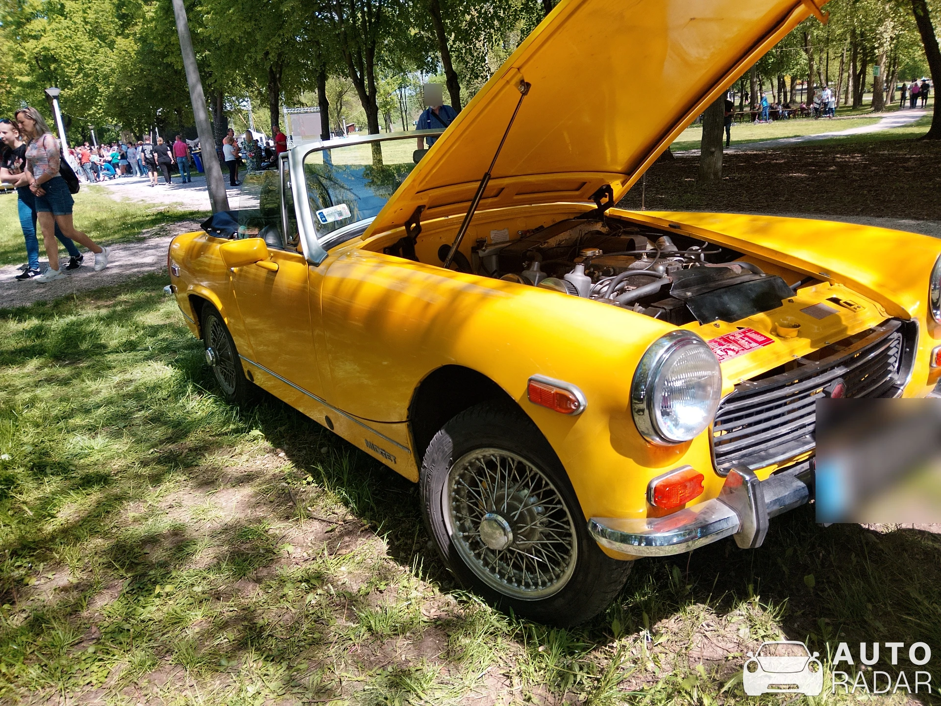 MG MGB spotted in Miskolc