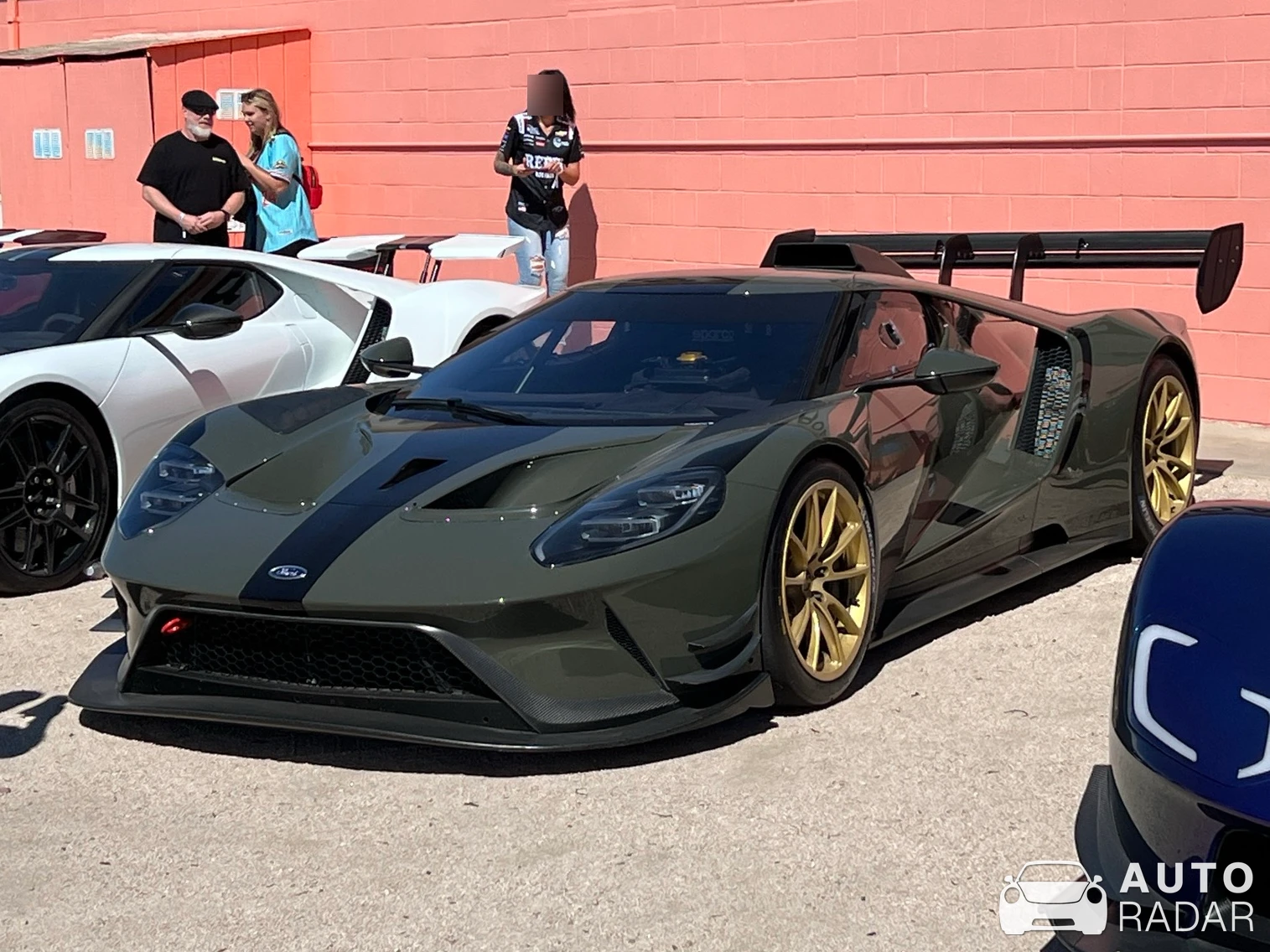 Ford GT MkII spotted in Rosamond