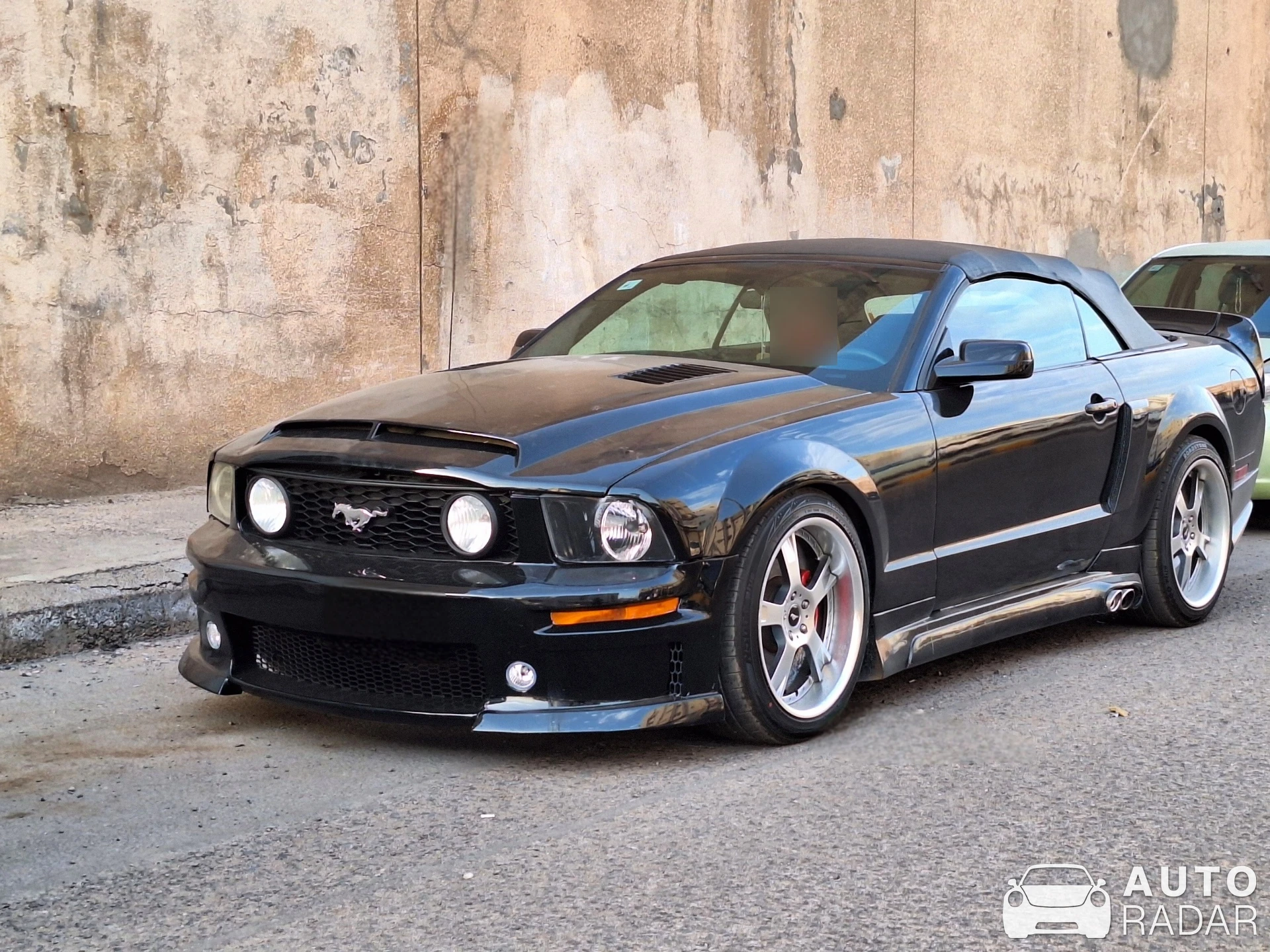 Ford Mustang Eleanor KS Convertible spotted in Madinah