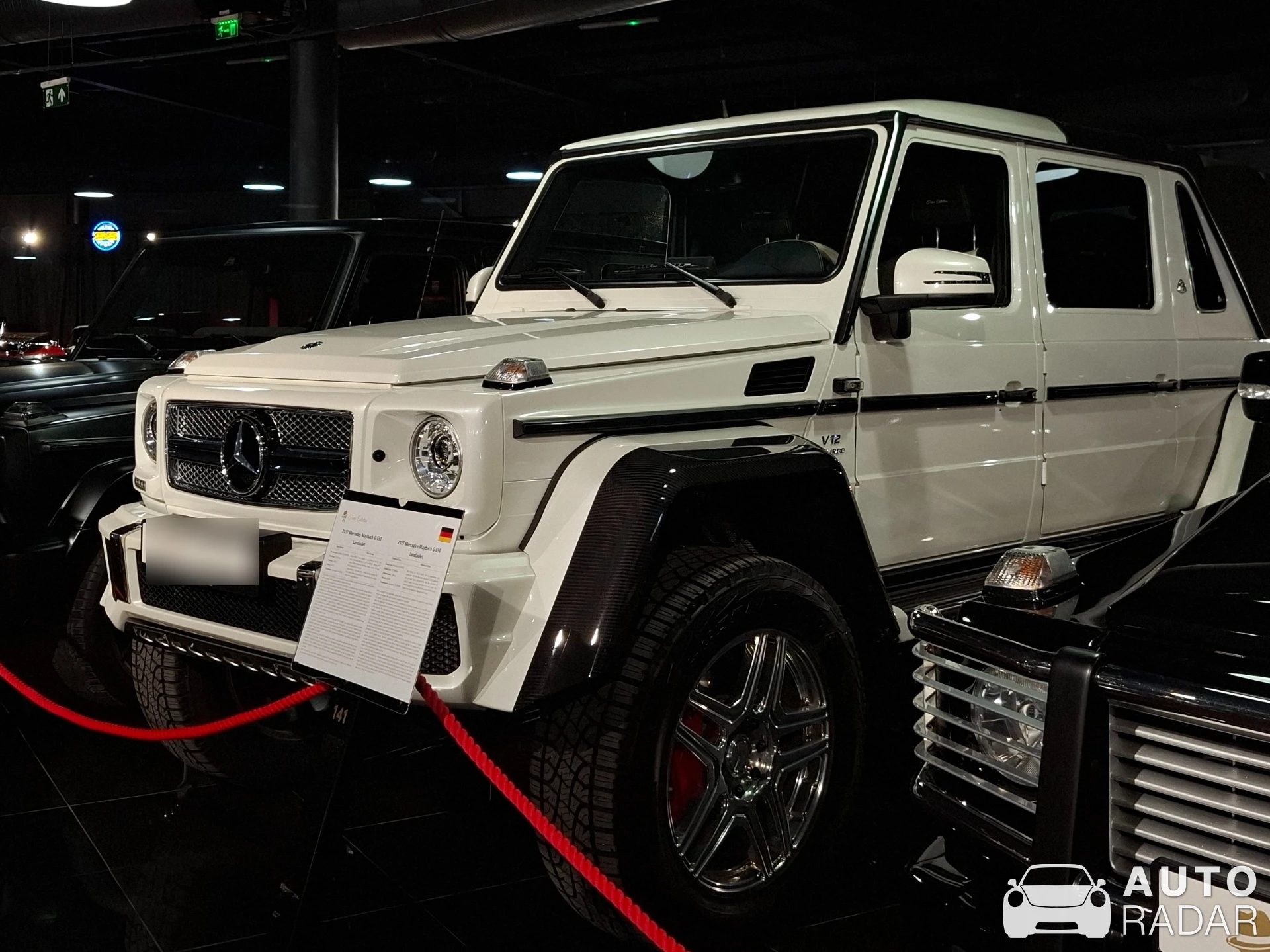 Mercedes-Maybach G 650 Landaulet spotted in Otopeni