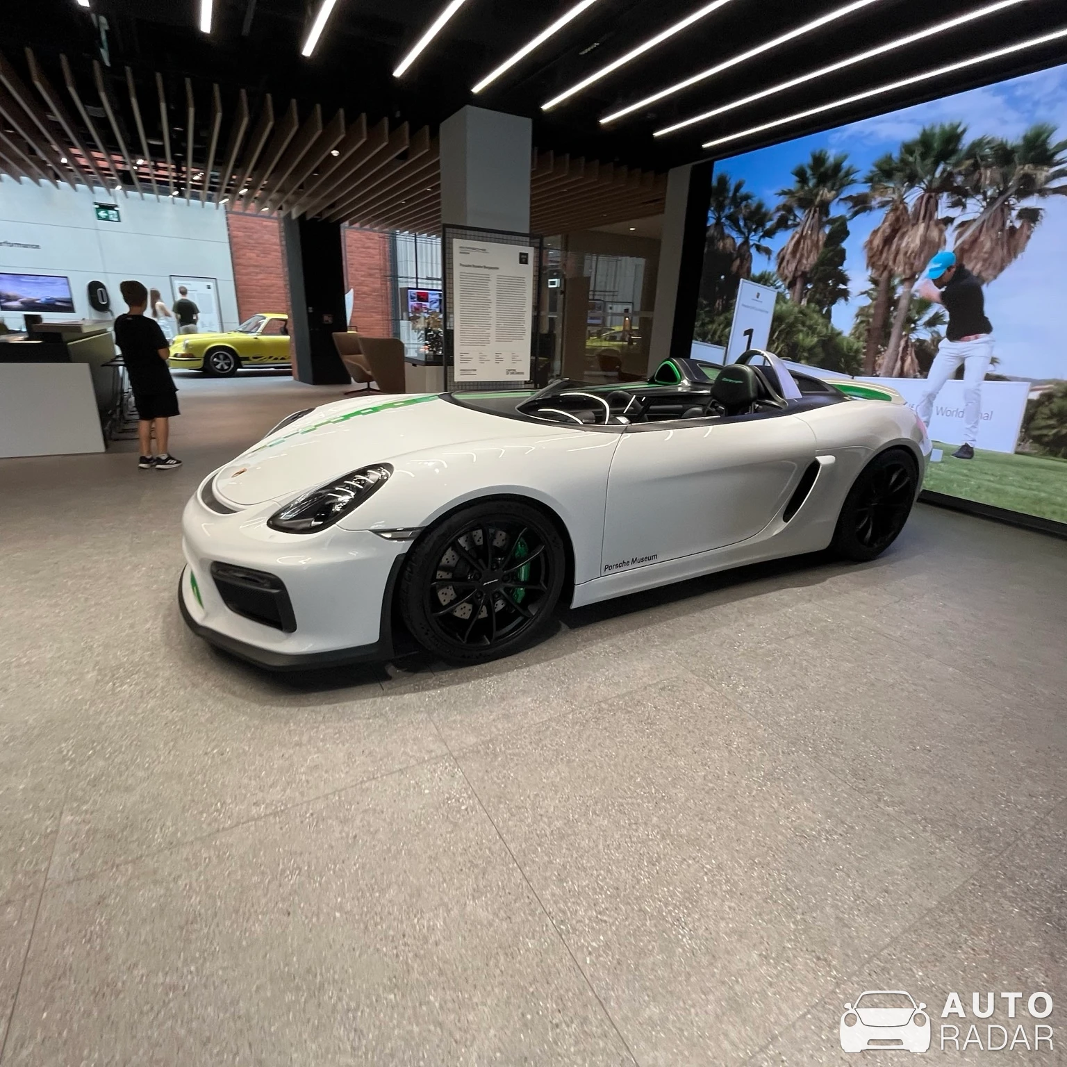 Porsche 981 Boxster Bergspyder spotted in Warszawa