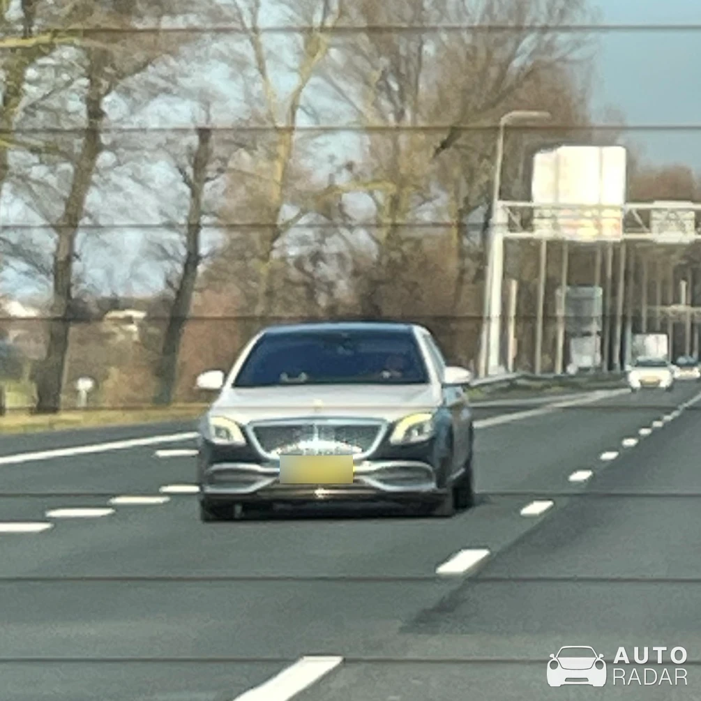 Mercedes-Maybach S 550 4MATIC spotted in Uitgeest