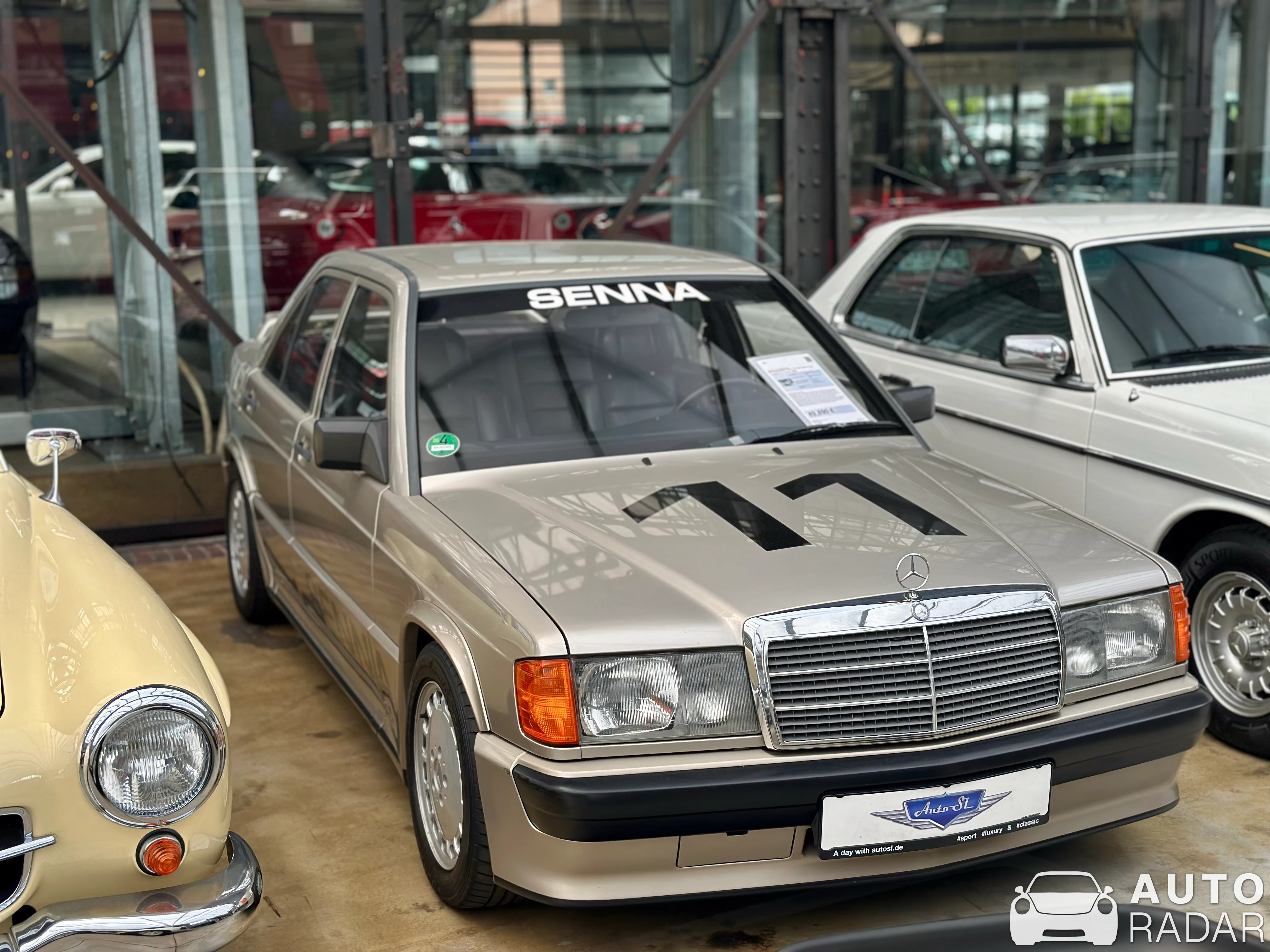 Mercedes-Benz W201 spotted in Düsseldorf