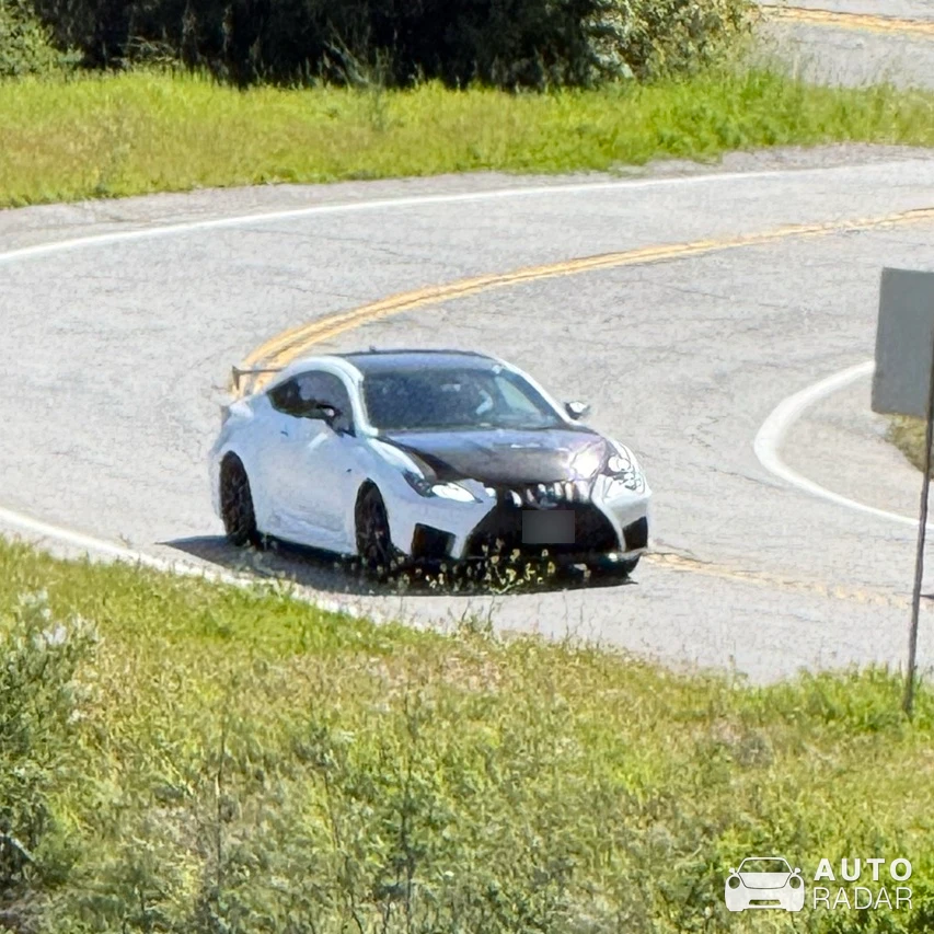 Lexus RC F Track Edition spotted in Malibu