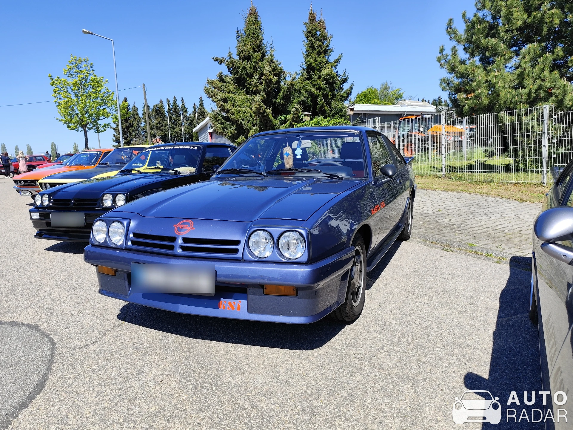 Opel Manta GSi spotted in Hartmannsdorf
