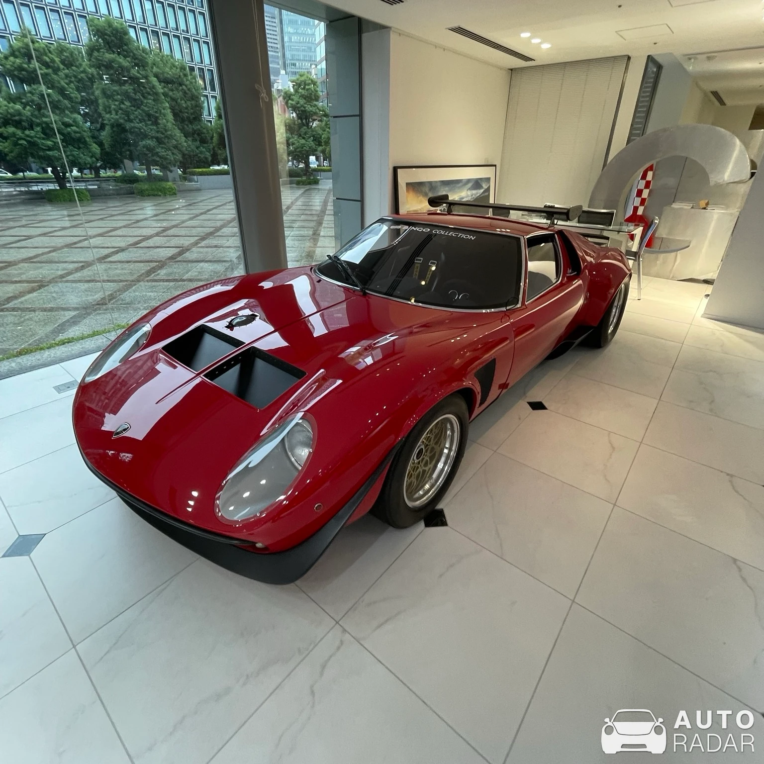 Lamborghini Miura SVJ spotted in Chiyoda City