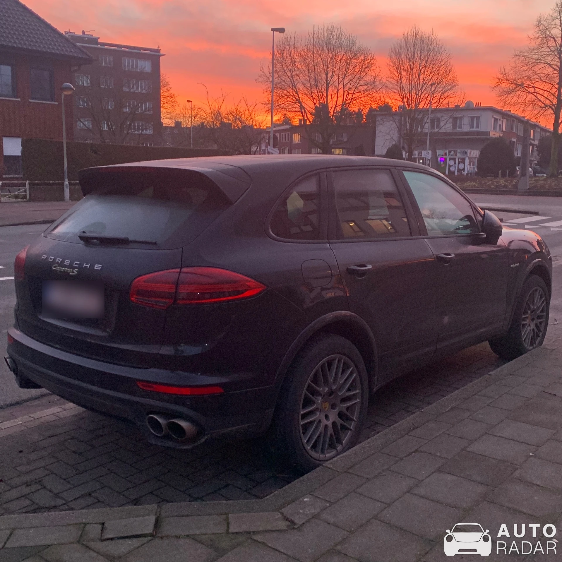 Porsche Cayenne S spotted in Antwerpen, België