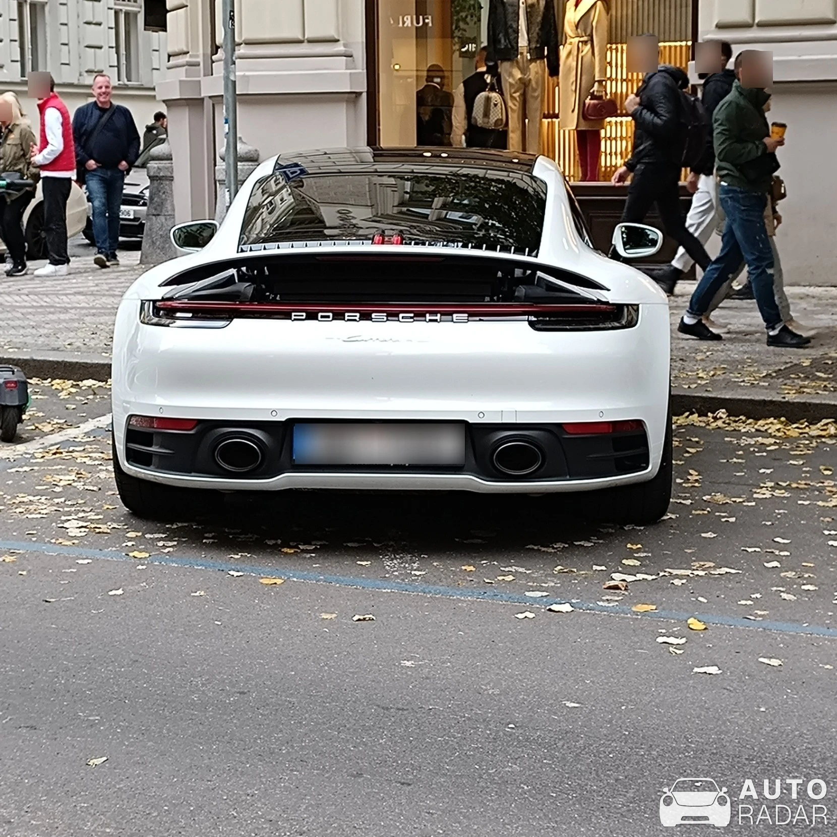 Porsche 992 Carrera 4S MkI spotted in Praha 1, Czechia