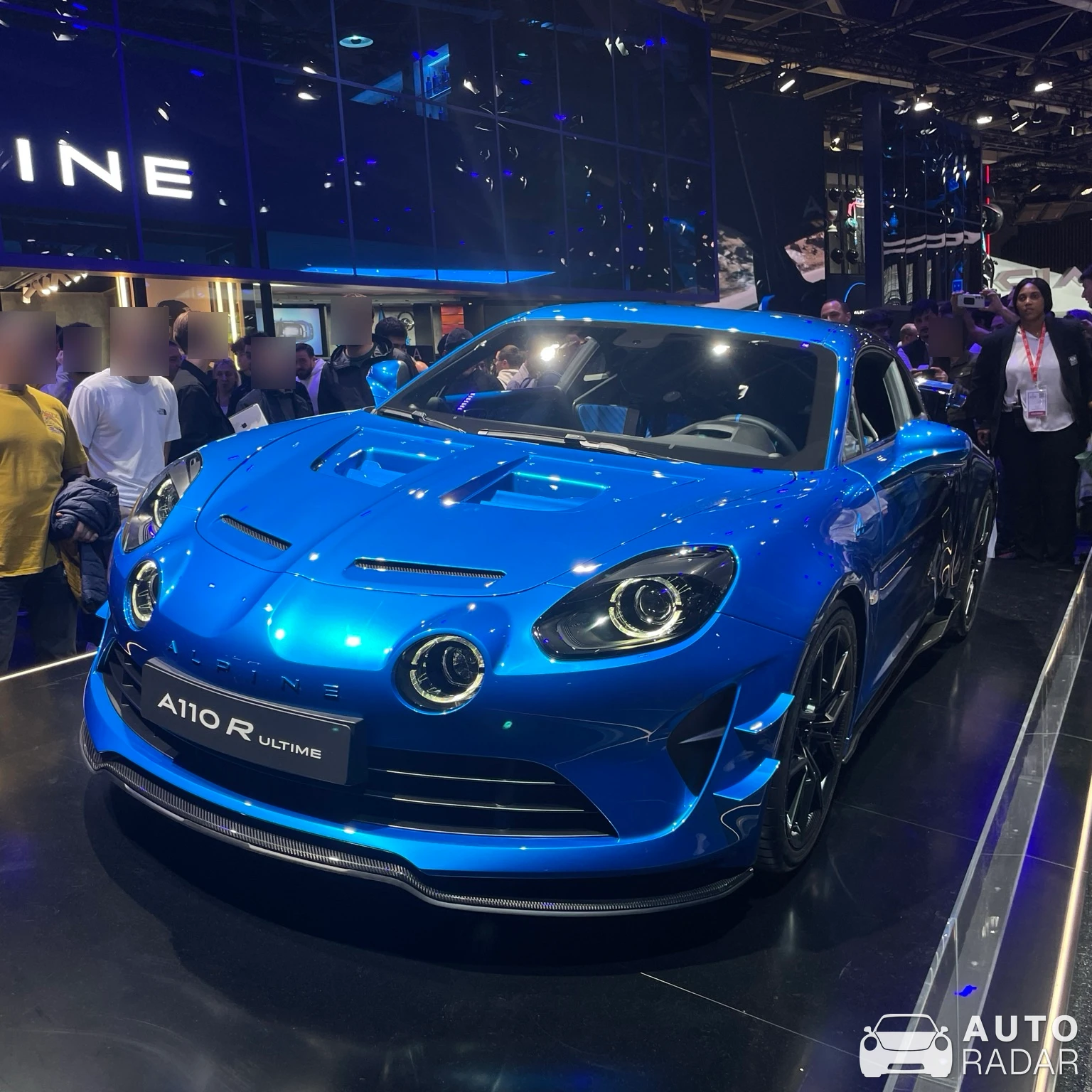 Alpine A110 R Ultime spotted in Paris, France