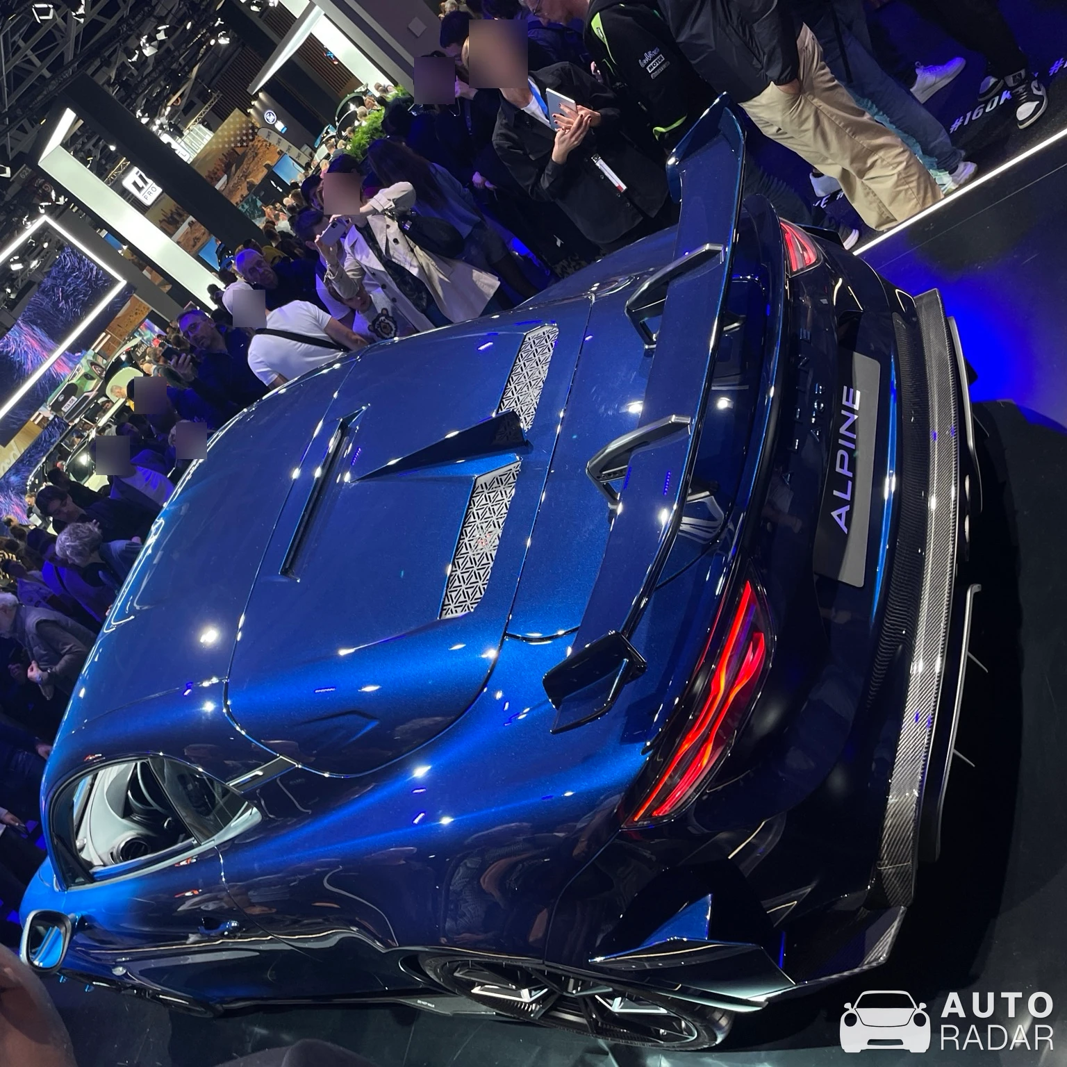 Alpine A110 R Ultime spotted in Paris