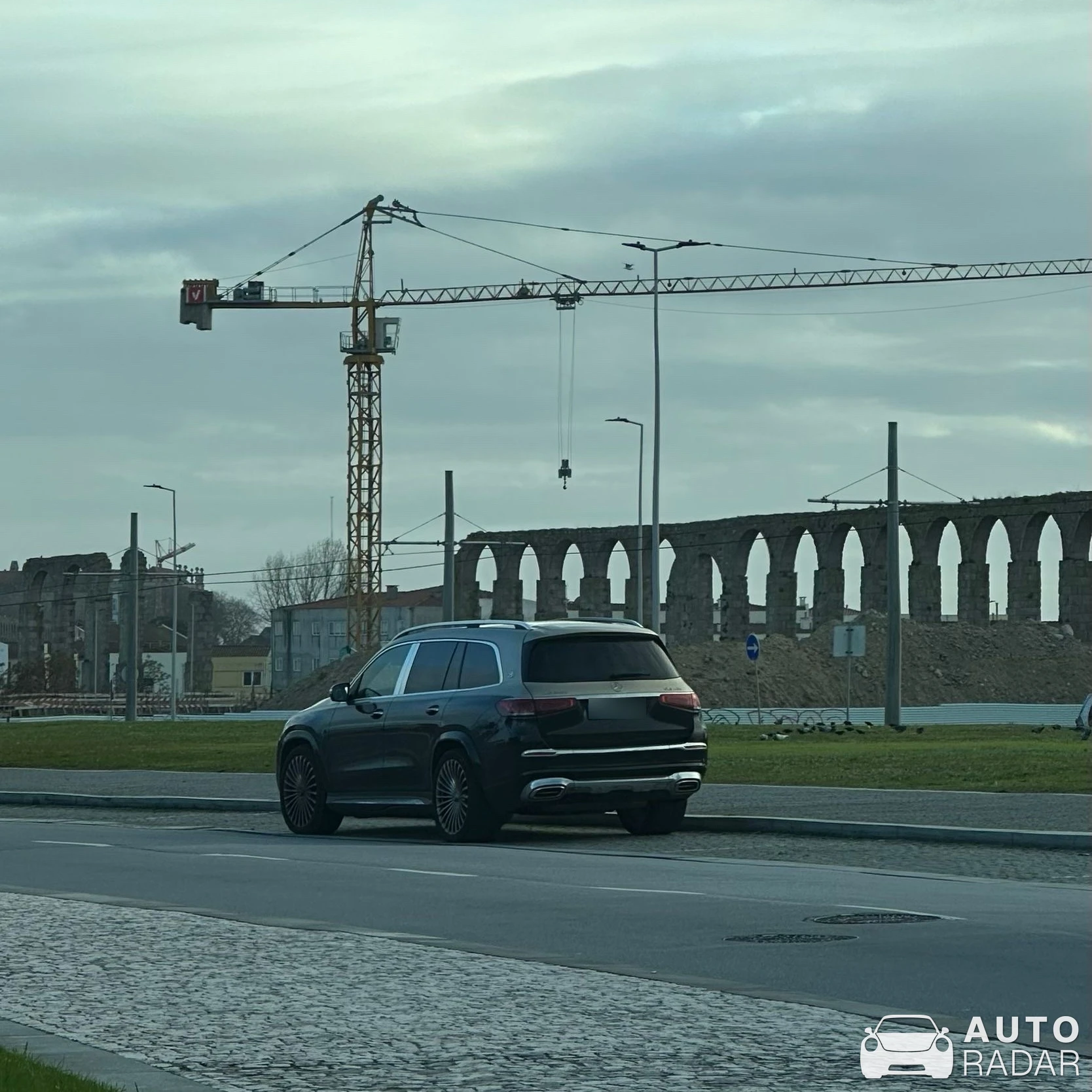 Mercedes-Maybach GLS 600 spotted in Vila do Conde, Portugal