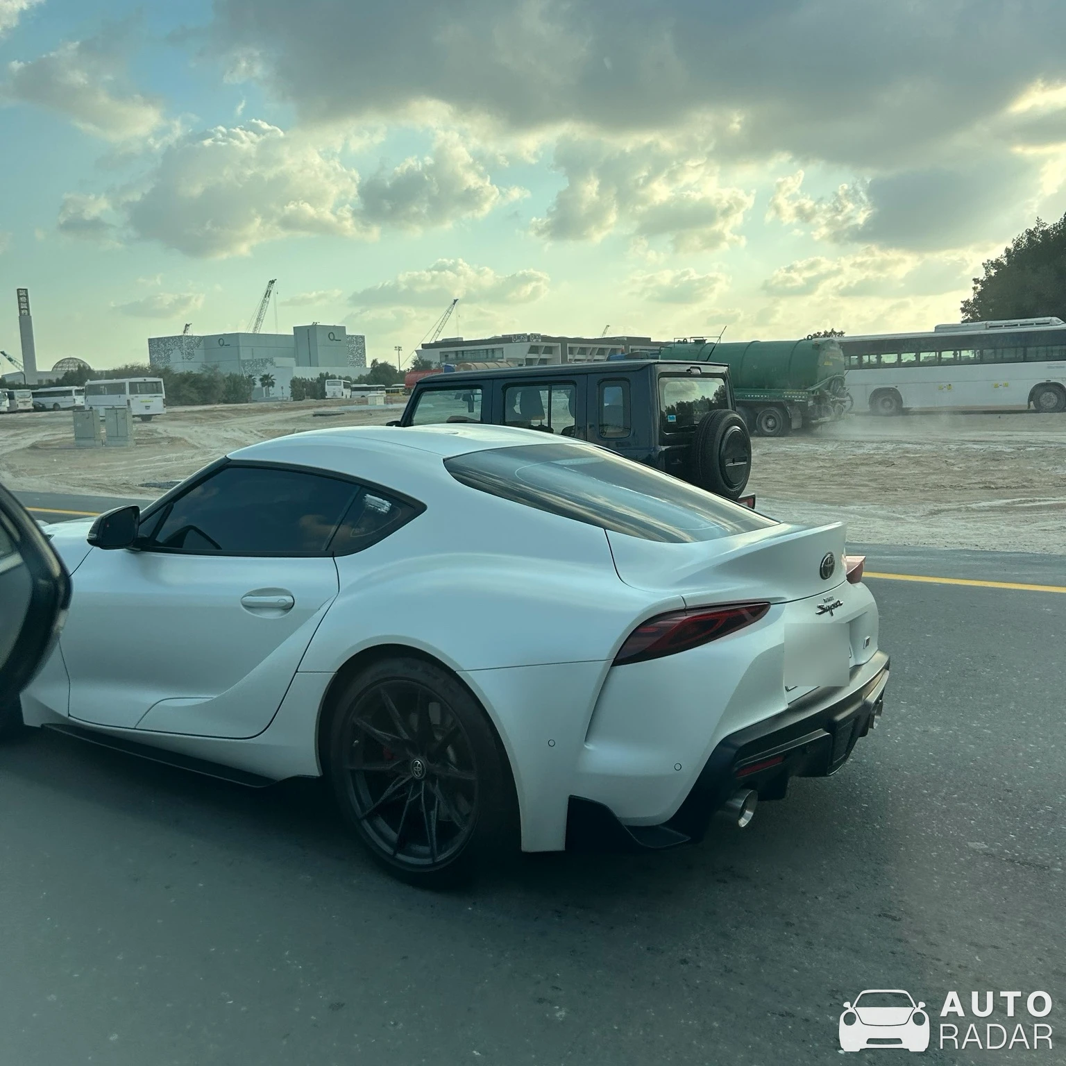 Toyota GR Supra A90 spotted in Dubai, United Arab Emirates